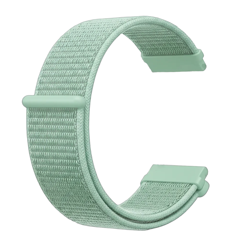 Correa nylon Fitbit Versa 3 (verde menta)