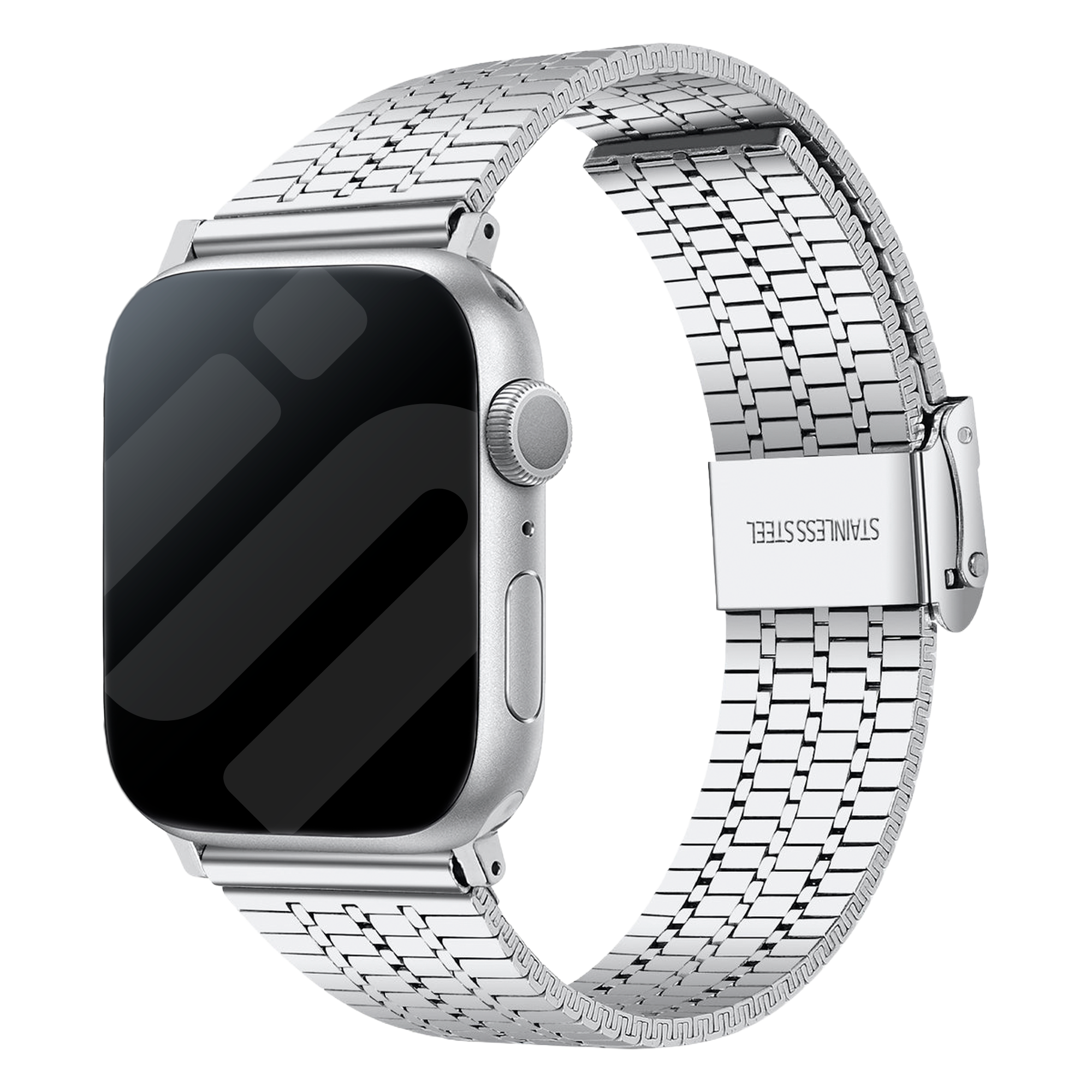 Apple Watch Fine Steel Strap (Silver)