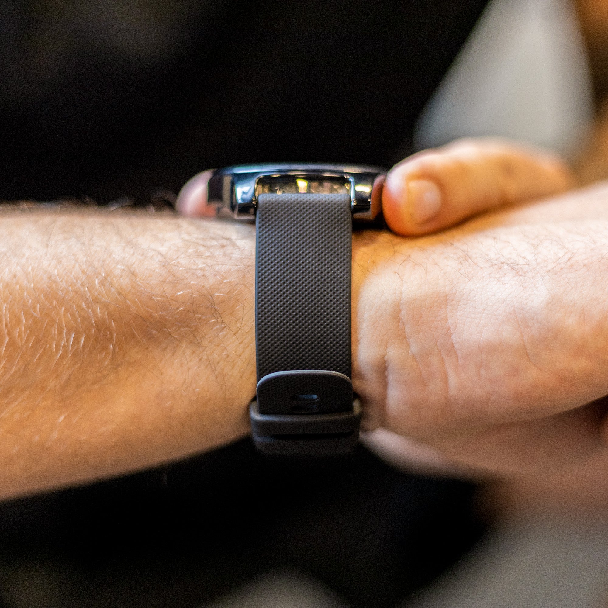 Correa silicona 'Premium' Amazfit GTR 4 (negro)