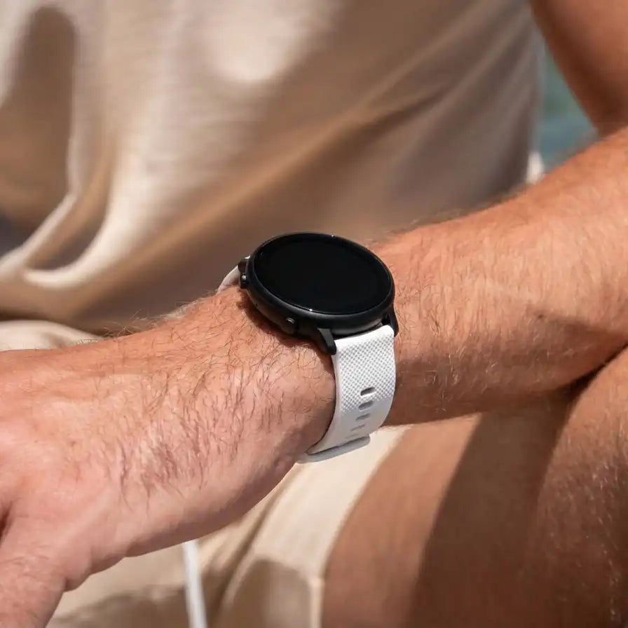 Samsung Galaxy Watch 5 Pro Premium Silicone Strap (White)