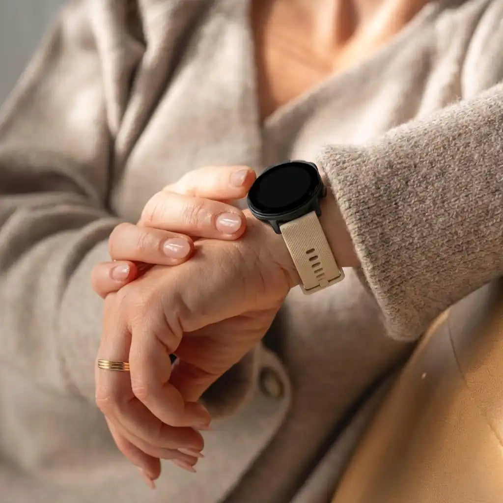 Correa silicona Premium Huawei Watch GT 4 - 46mm (beige)