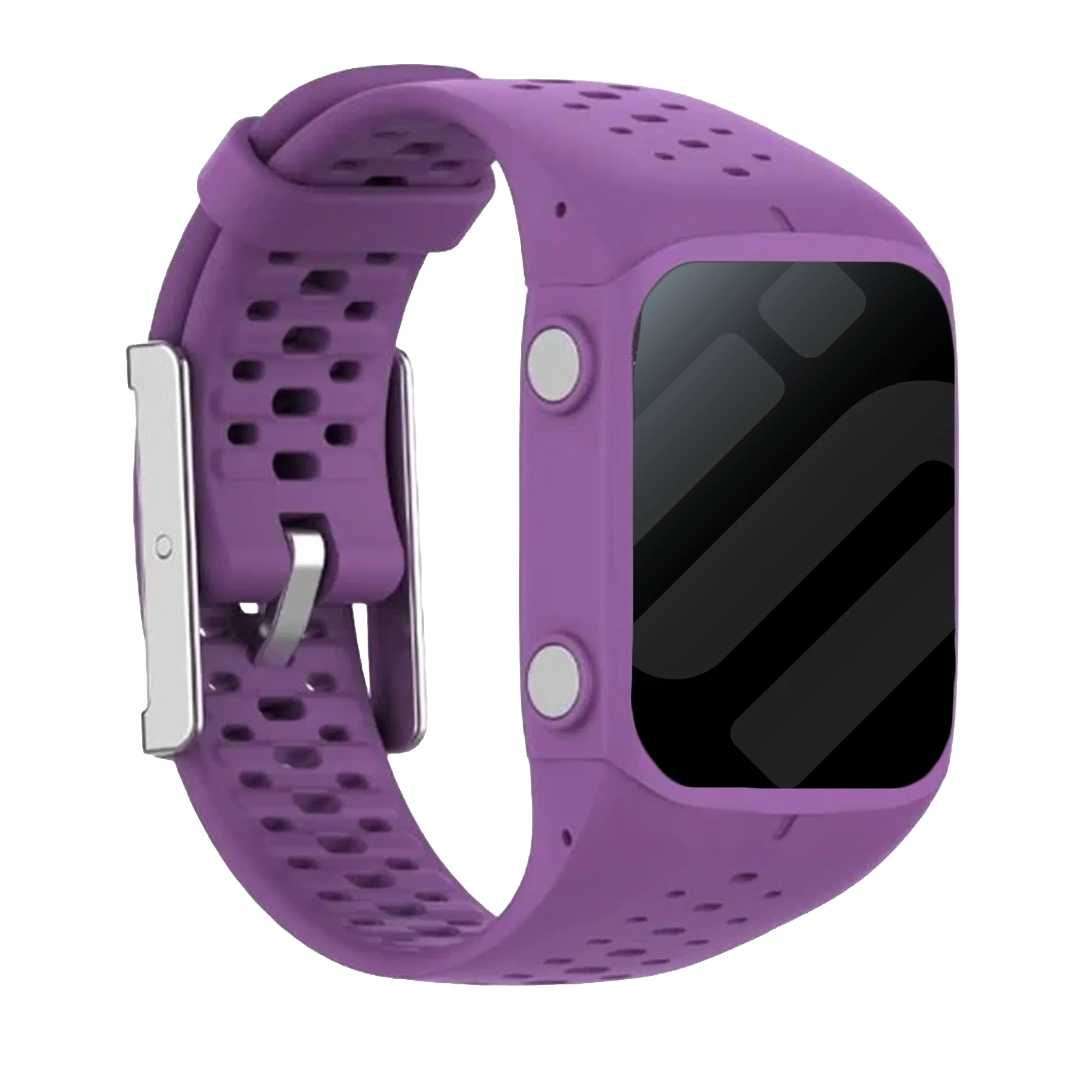 Correa silicona Polar M400/M430 (morado)