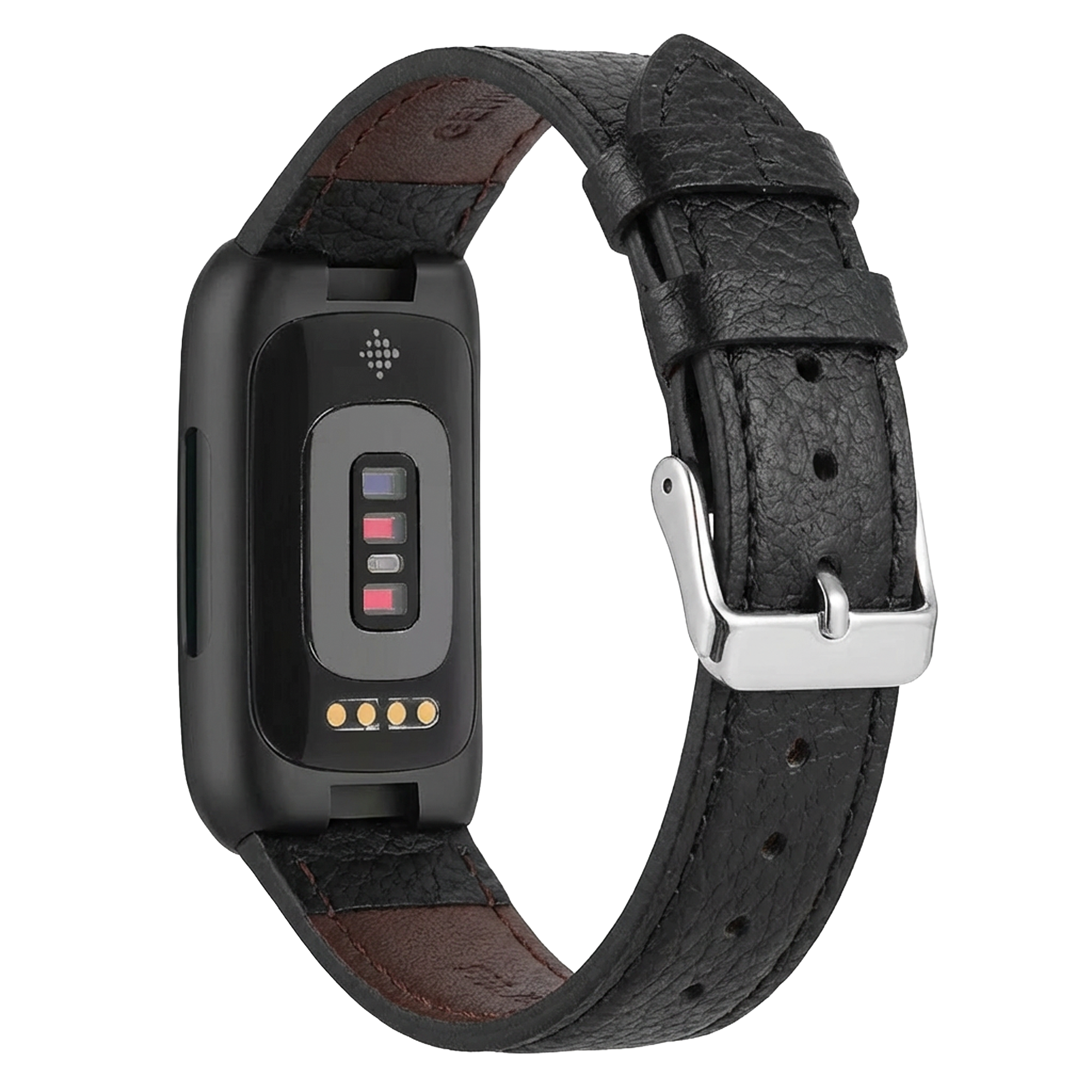 Correa cuero Fitbit Inspire 3 (negro)