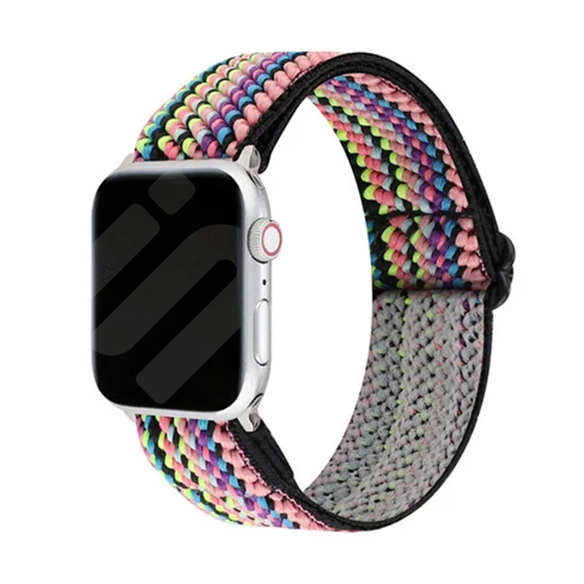 Correa elástica Apple Watch (rayas de colores)