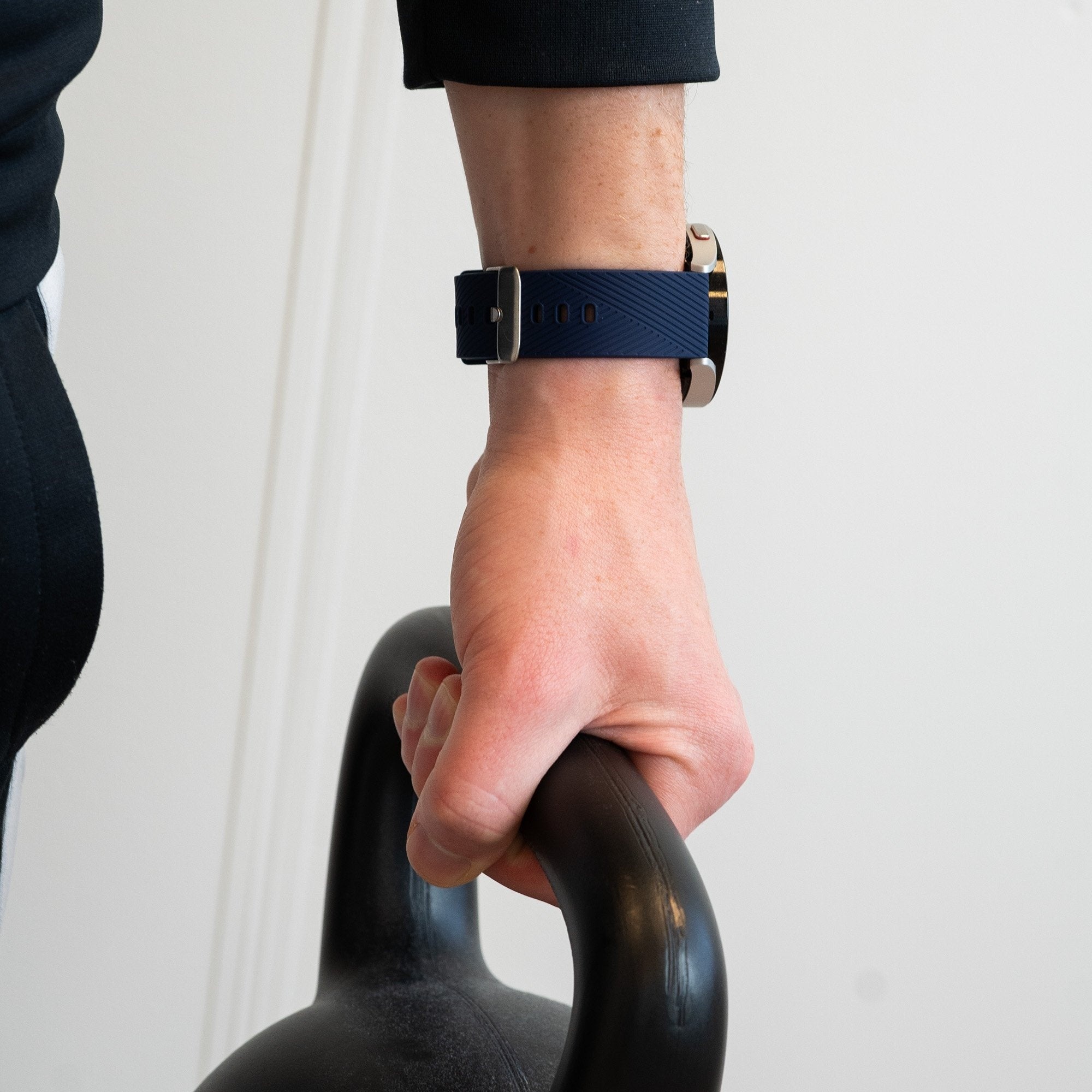 Bandz Suunto Run Silicone Strap 'Deluxe' (Dark Blue)