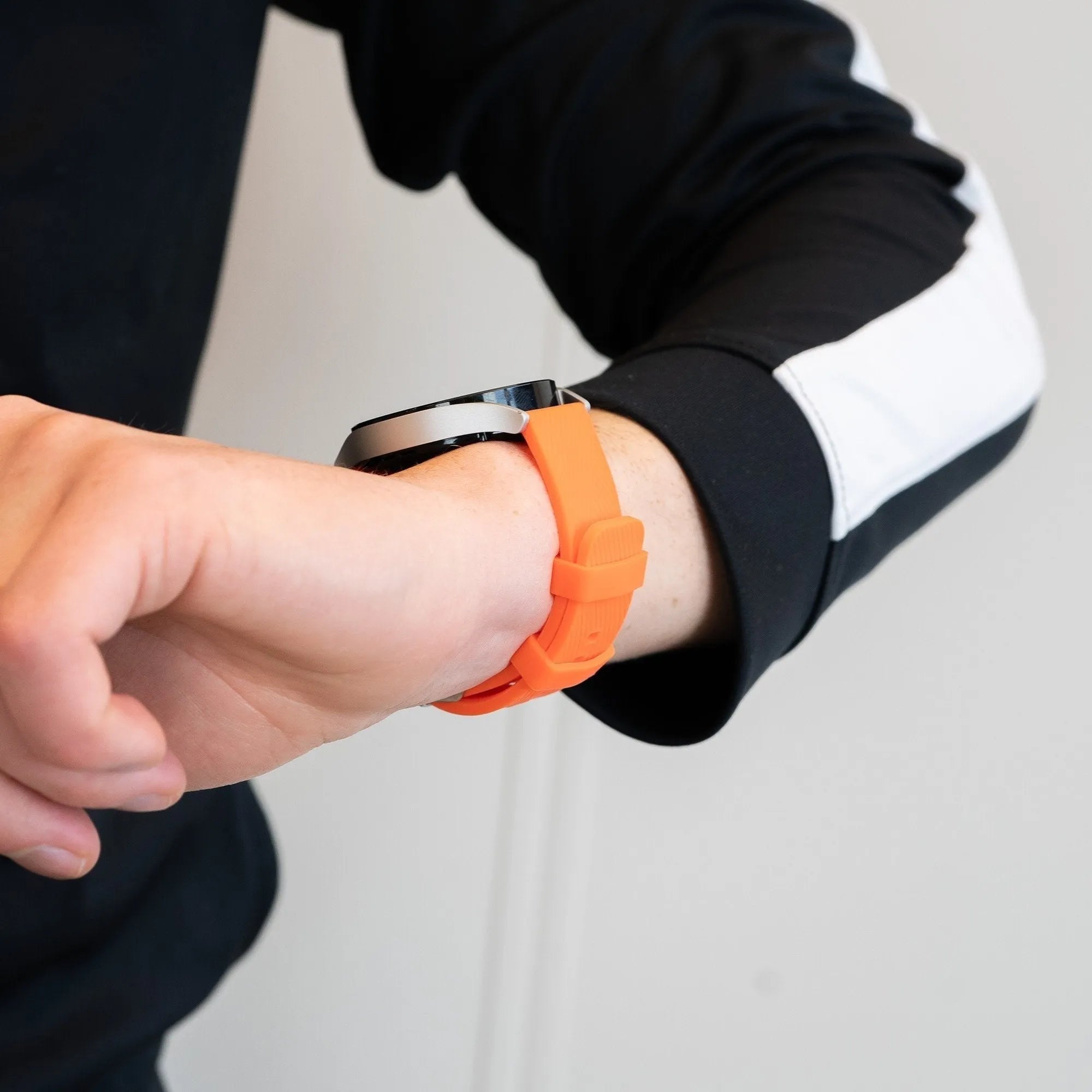 Bandz Correa silicona 'Deluxe' Coros Apex 2 Pro (naranja)