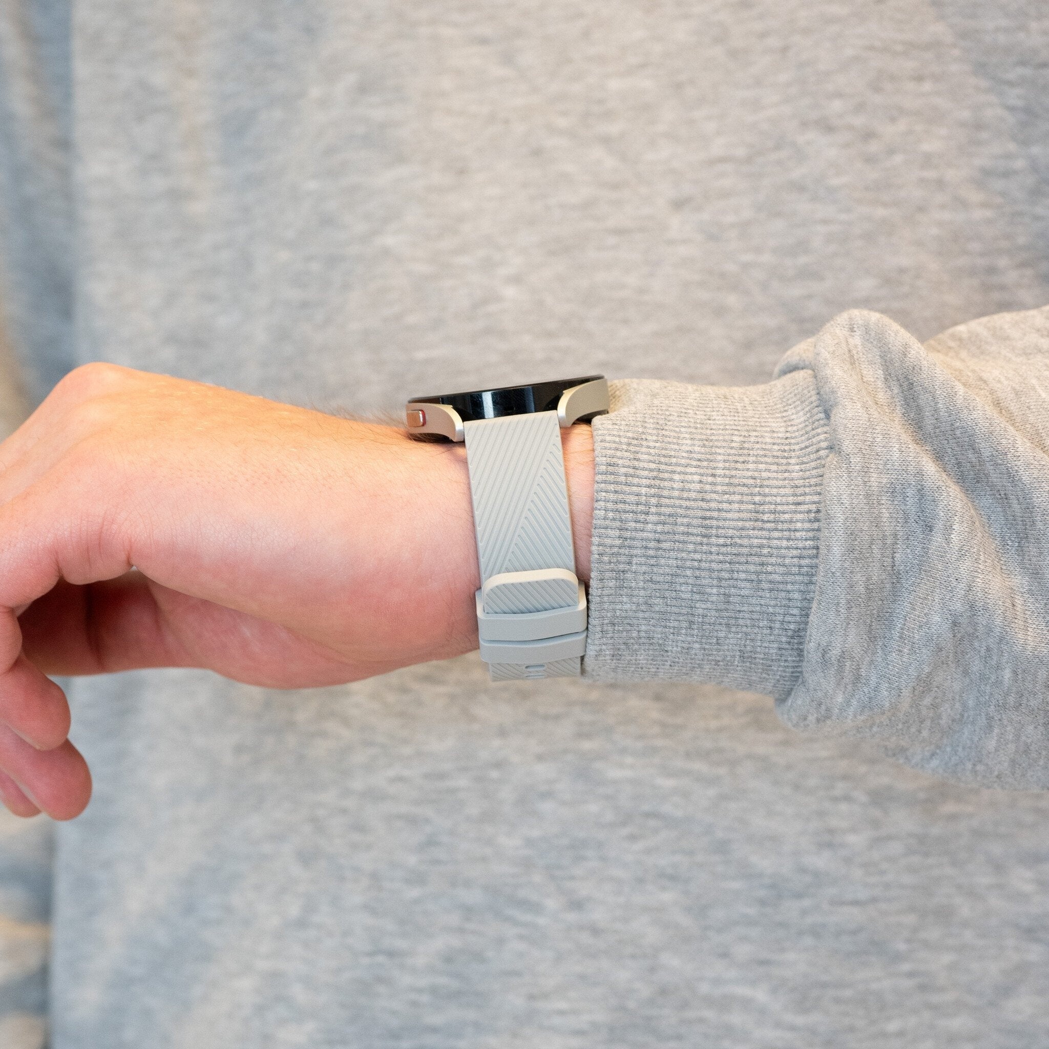 Bandz Correa silicona 'Deluxe' Coros Apex 42mm (gris)