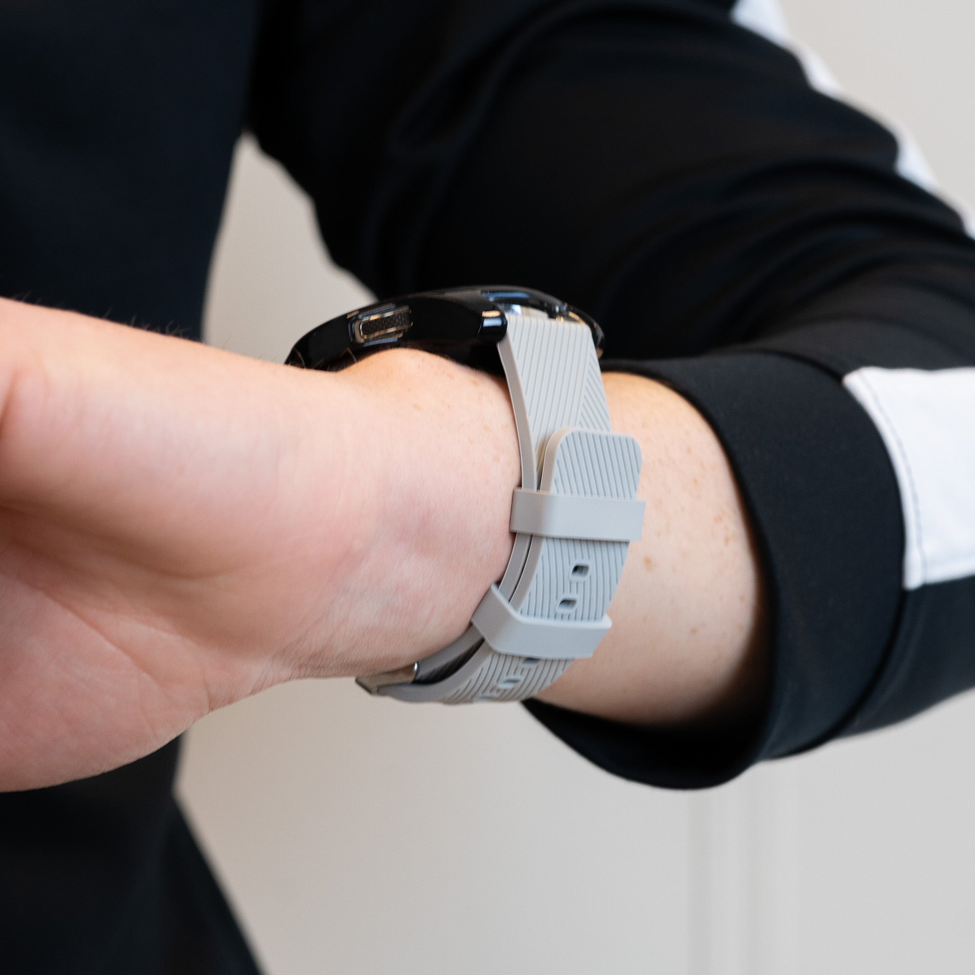 Bandz Correa silicona 'De lujo' Xiaomi Mi Watch (gris)