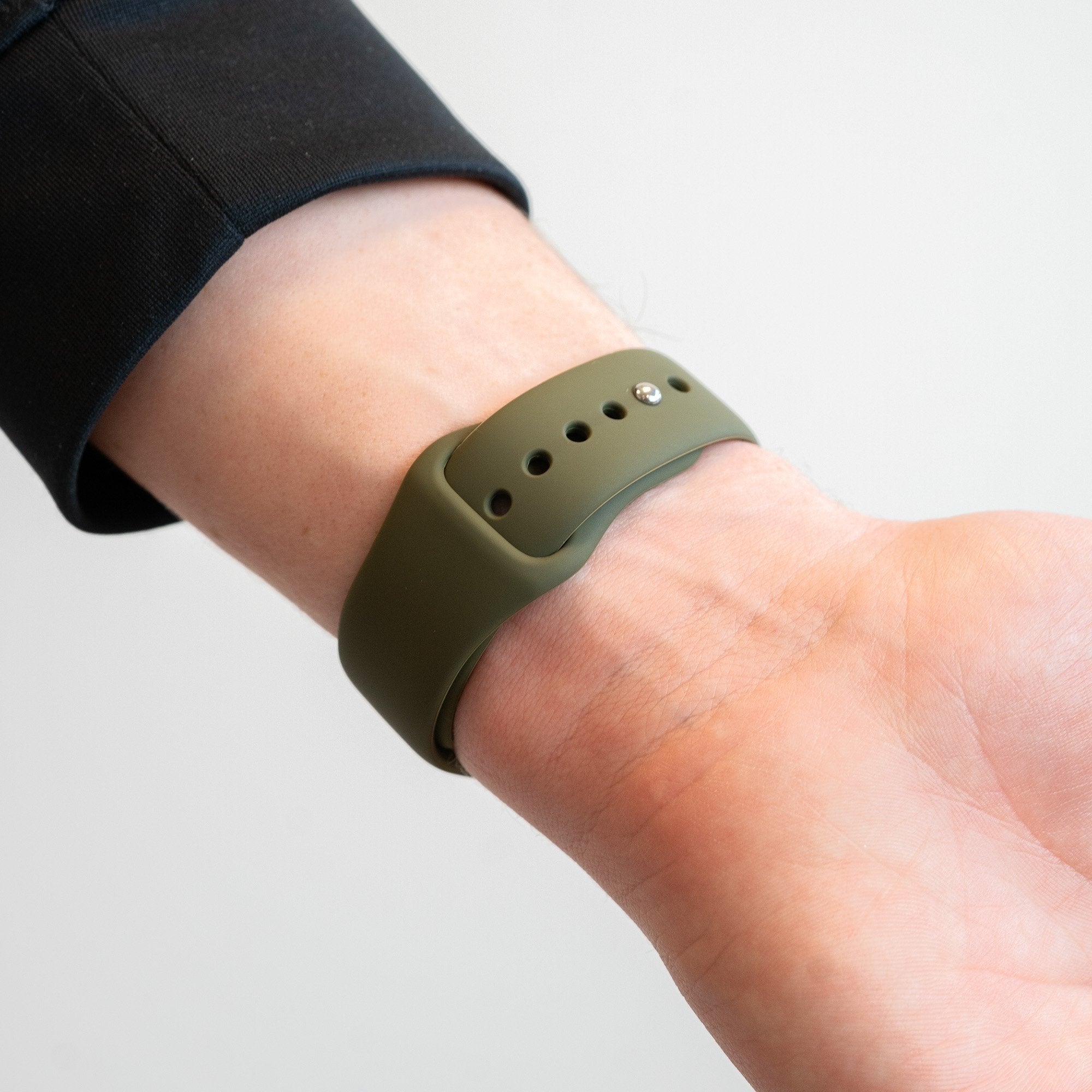 Bandz Correa silicona deportiva 'de lujo' Suunto Race (S) (Olive Green)