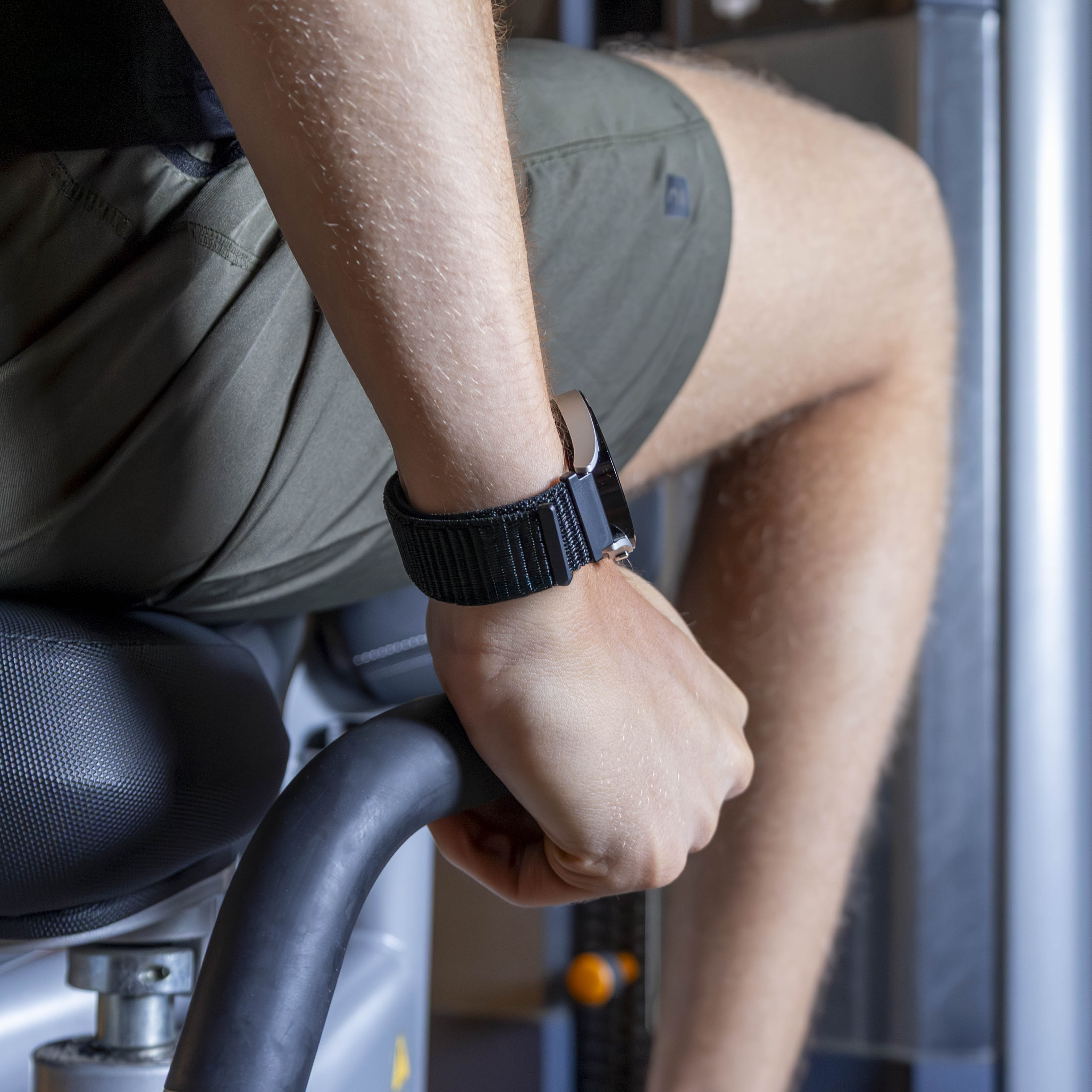 Bandz Correa nylon Loop Amazfit Active Max (negro)