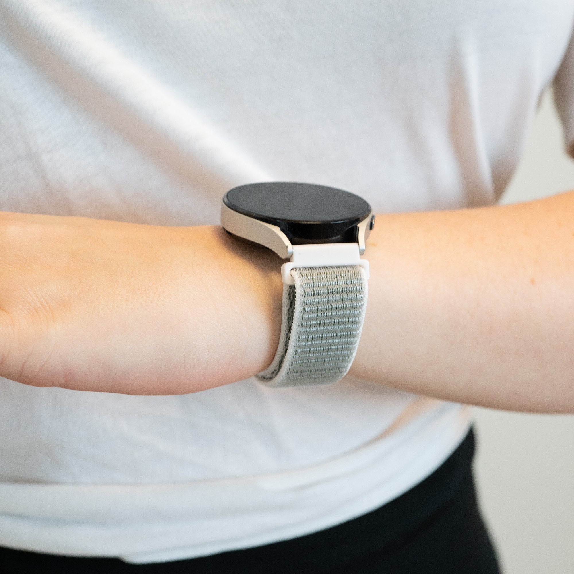 Bandz Correa nylon Loop Garmin Vivomove Style (gris)