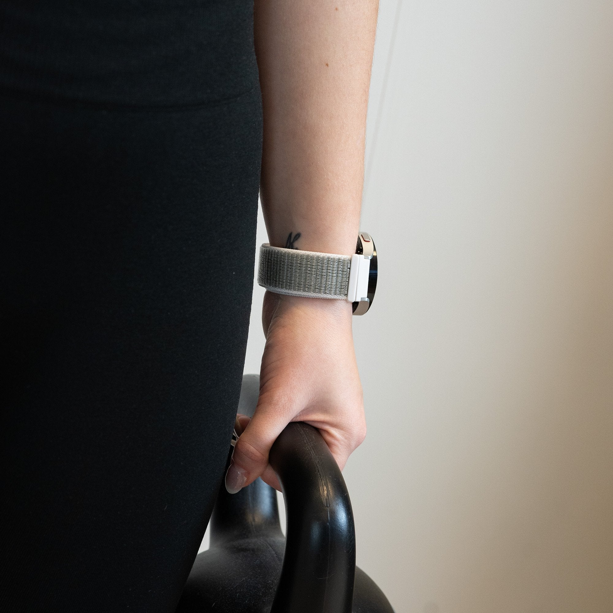 Bandz Correa nylon Loop Garmin Vivoactive 3 (gris)