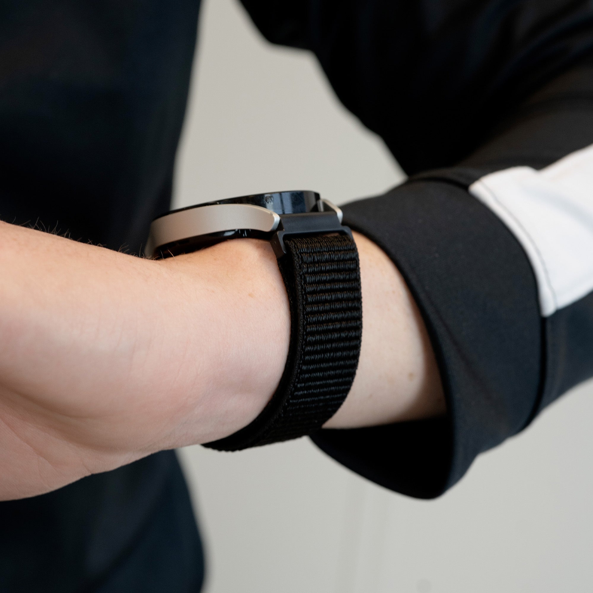 Bandz Correa nylon loop CMF Watch Pro 3 (negro)