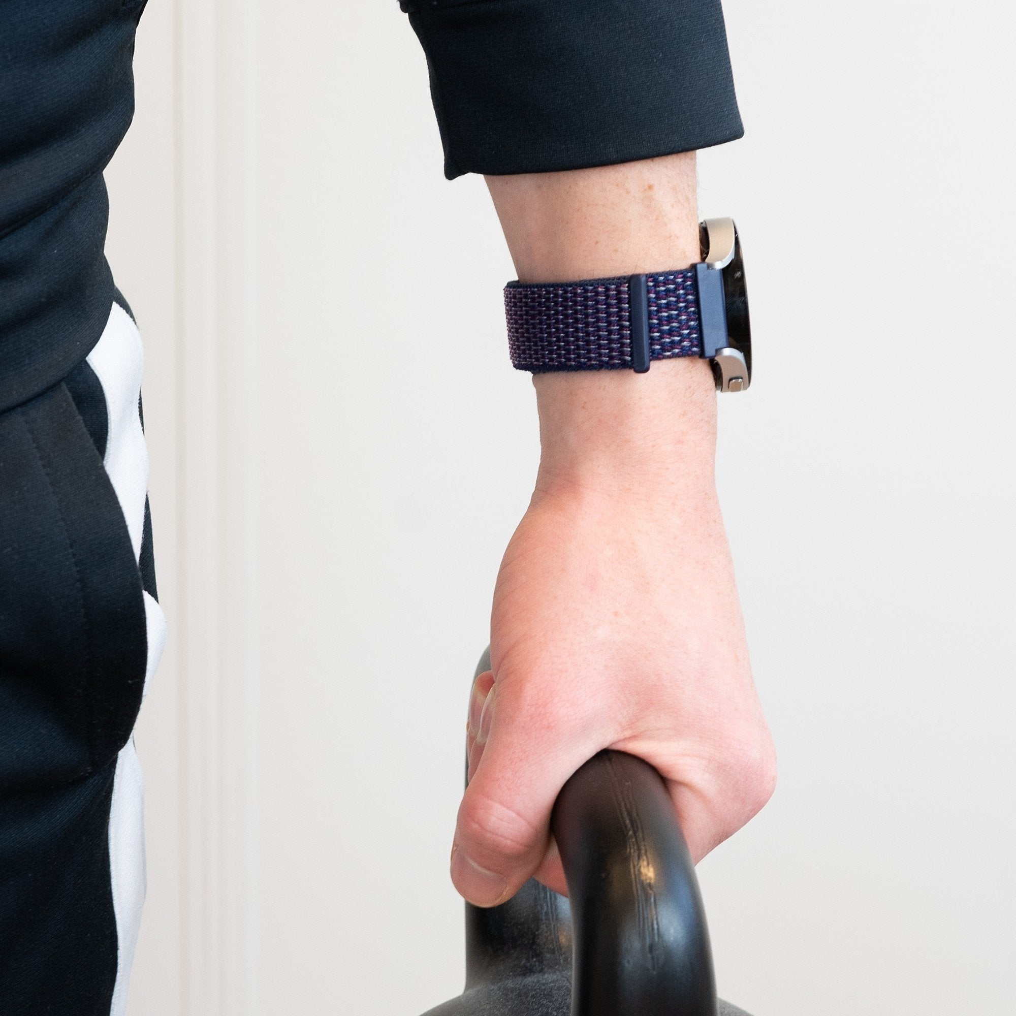 Bandz Amazfit Active Max Nylon Loop Strap (Indigo)