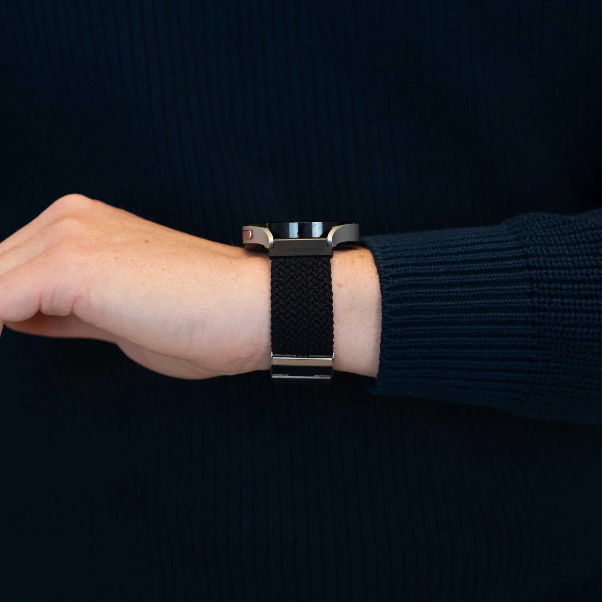 Bandz Correa nylon trenzado Samsung Galaxy Watch 6 - 44mm (negro)