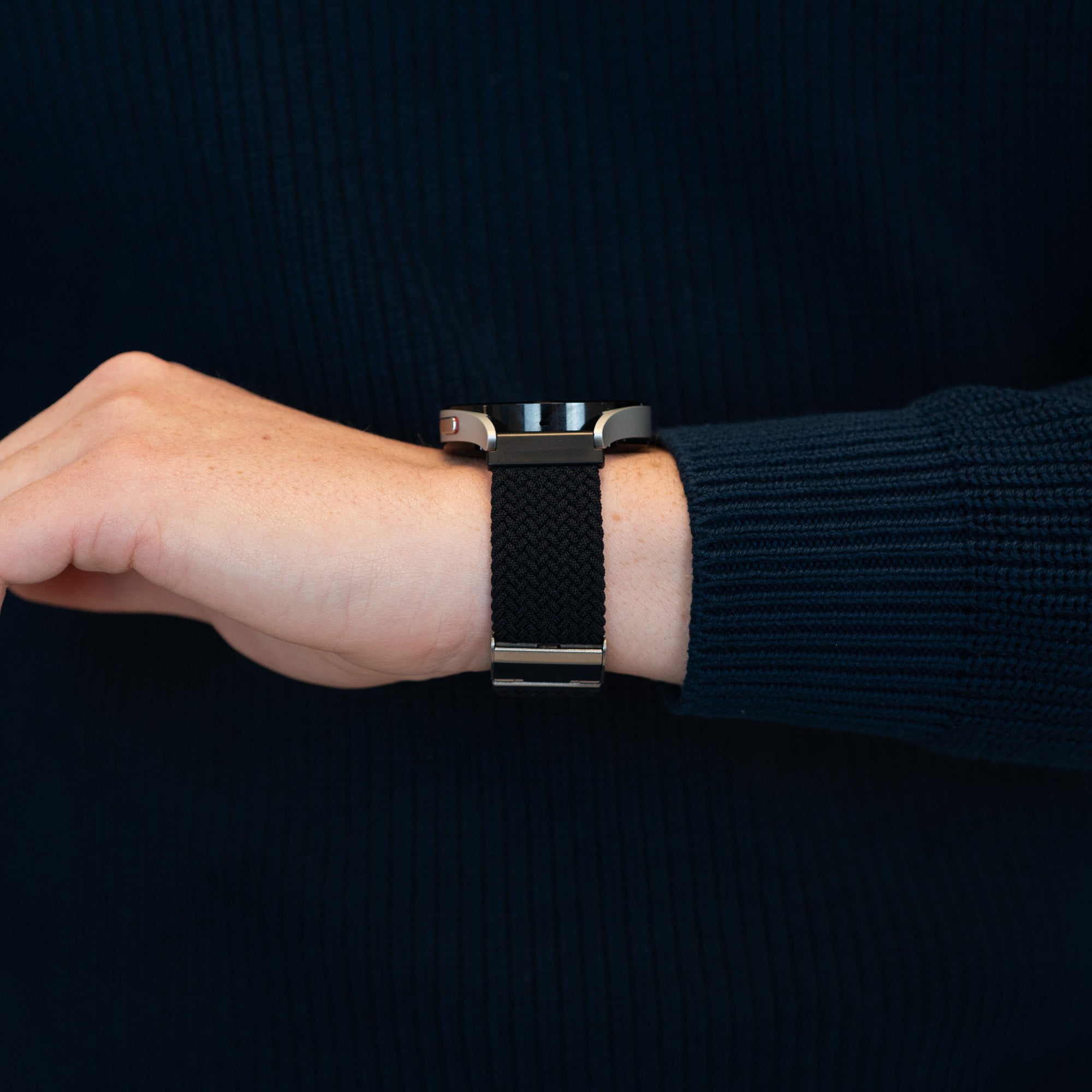 Bandz CMF Watch Pro 2 Woven Nylon Strap (Black)