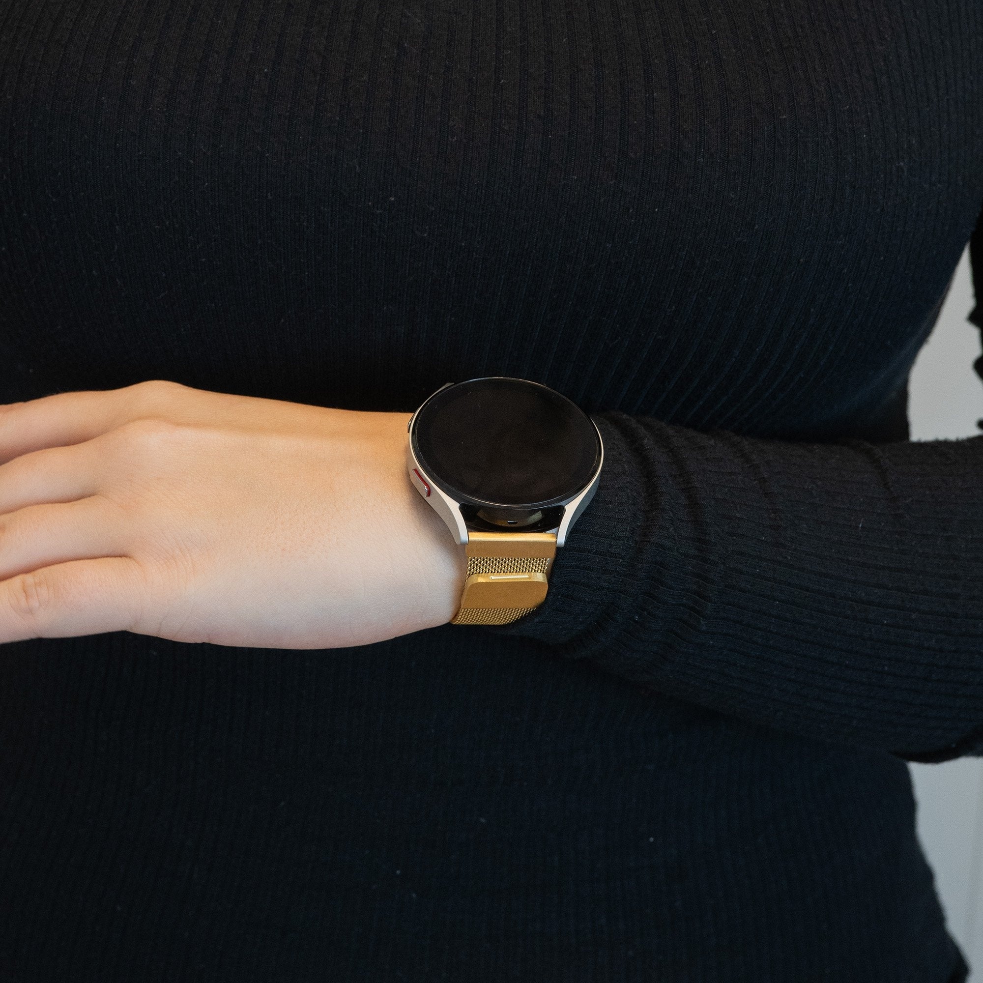 Bandz Polar Ignite Milanese Loop Strap (Gold)