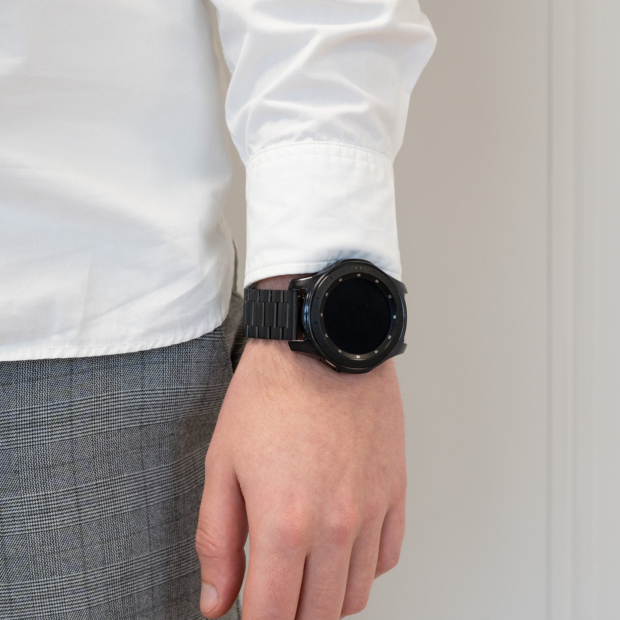 Bandz Correa soÌlido titanio OnePlus Watch 3 (negro)