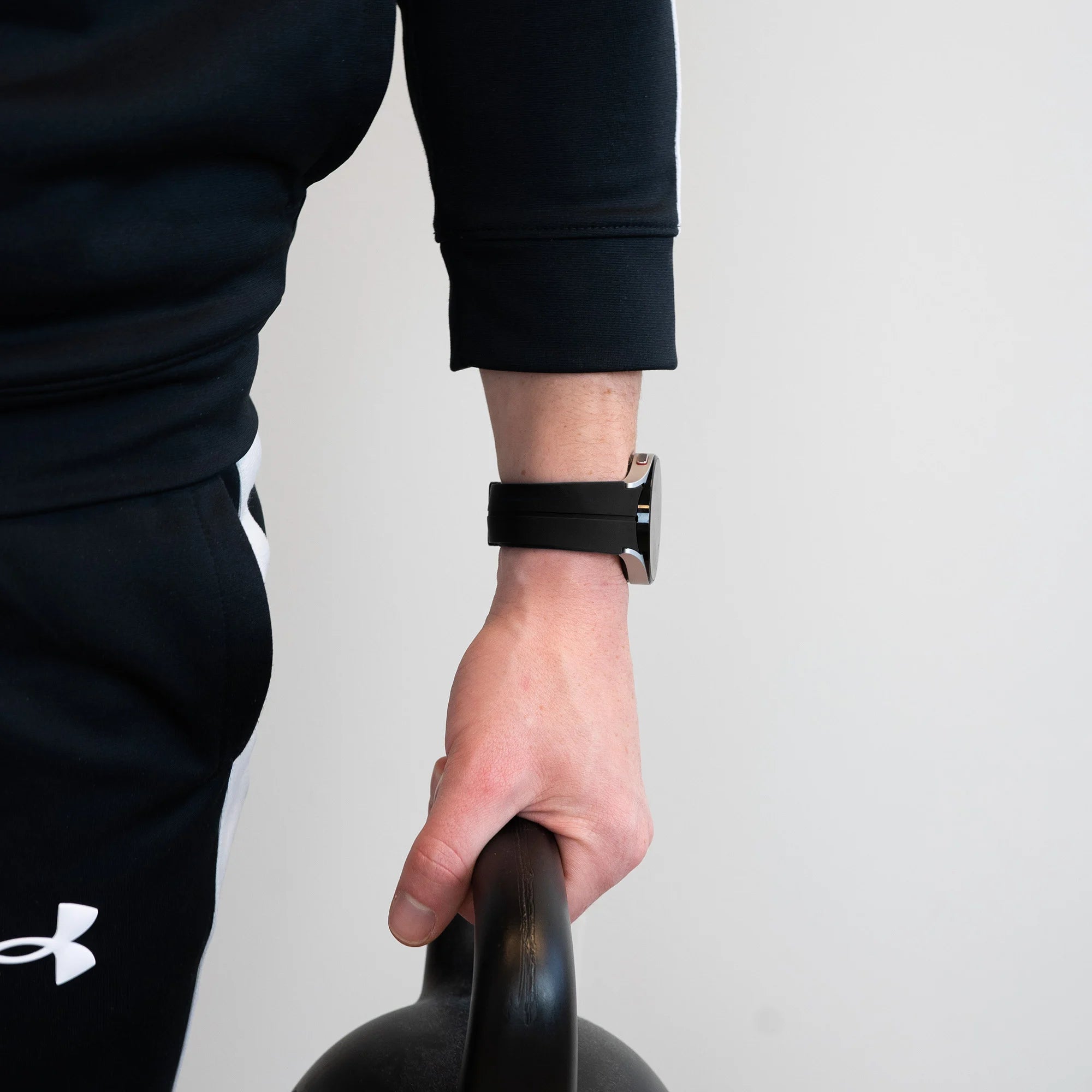 Bandz Correa silicona con D-Buckle Samsung Galaxy Watch 4 Classic 46mm (negro)