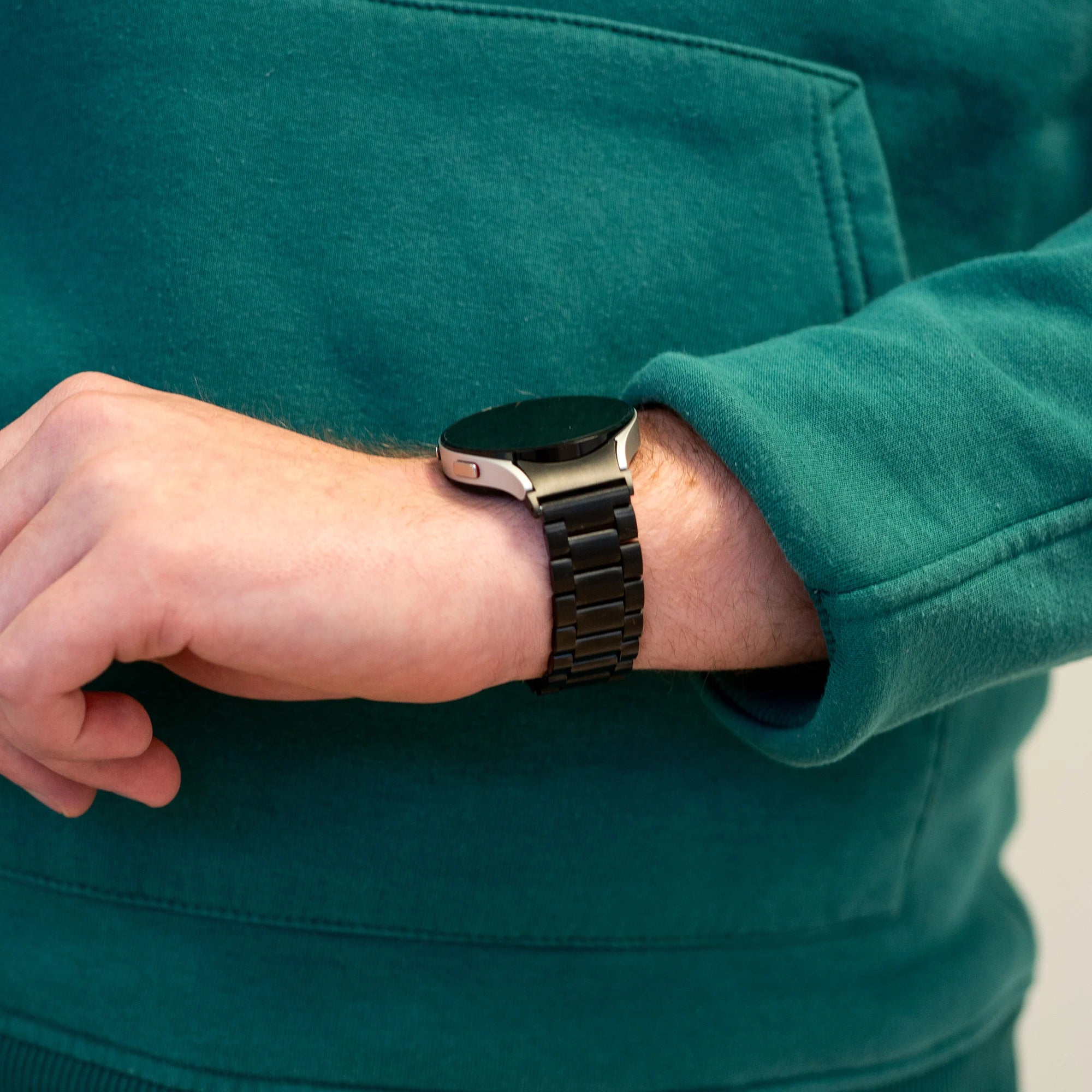 Bandz Correa acero 'Clásico' Samsung Galaxy Watch 6 - 40mm (negro)