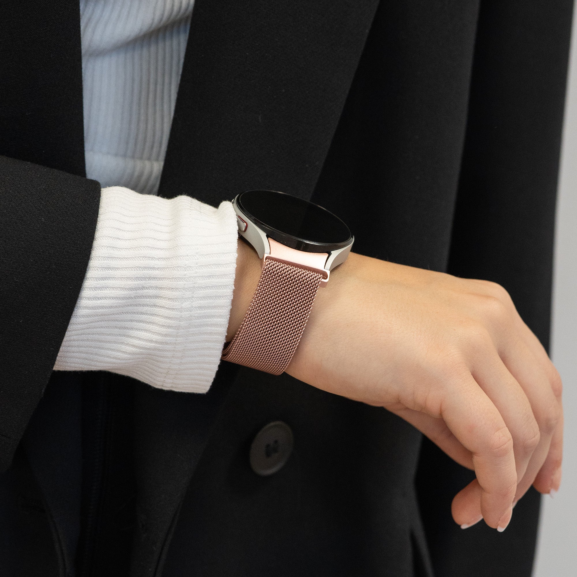 Bandz Correa loop milanesa Samsung Galaxy Watch 6 - 44mm (rosa)