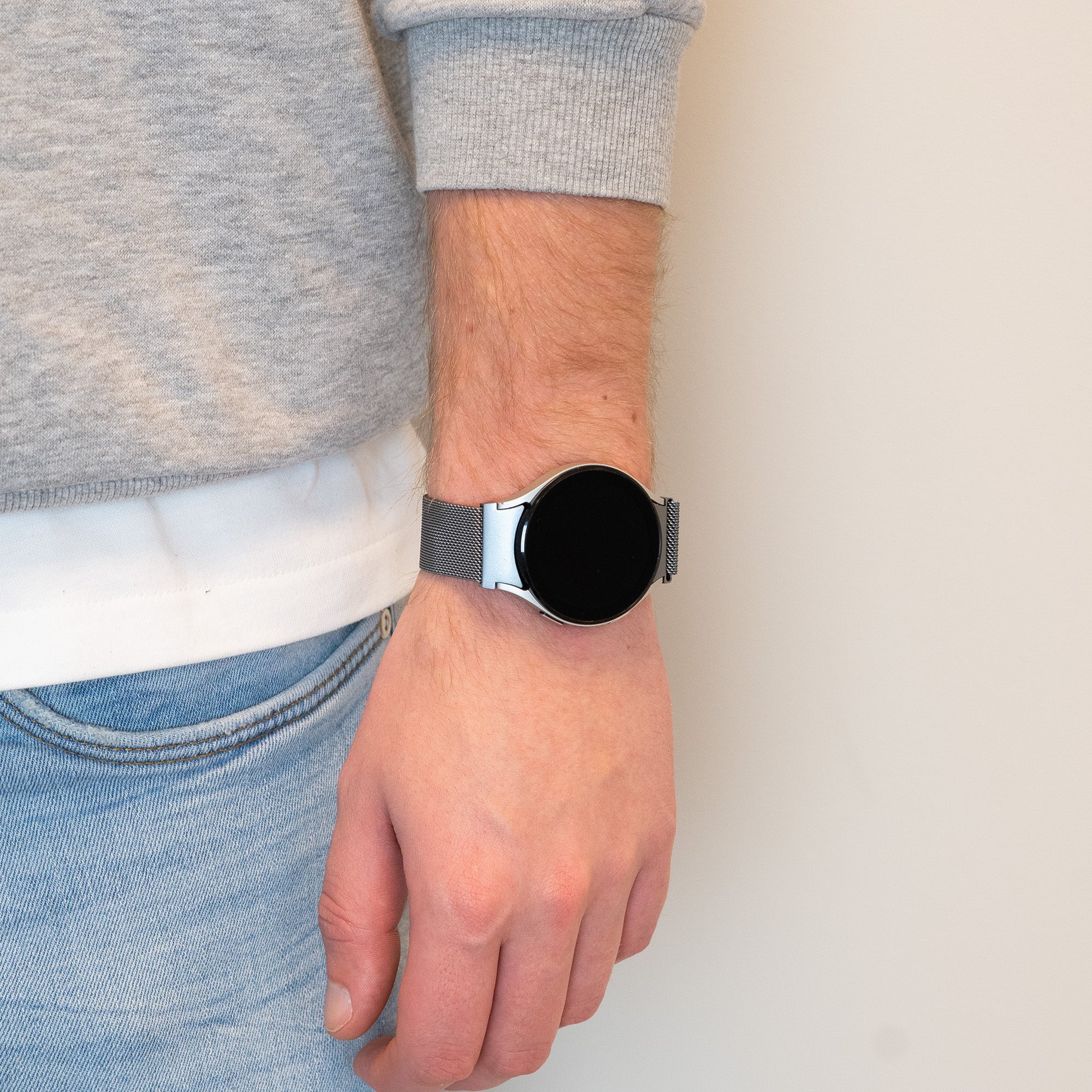 Bandz Correa loop milanesa Samsung Galaxy Watch 6 - 40mm (gris)