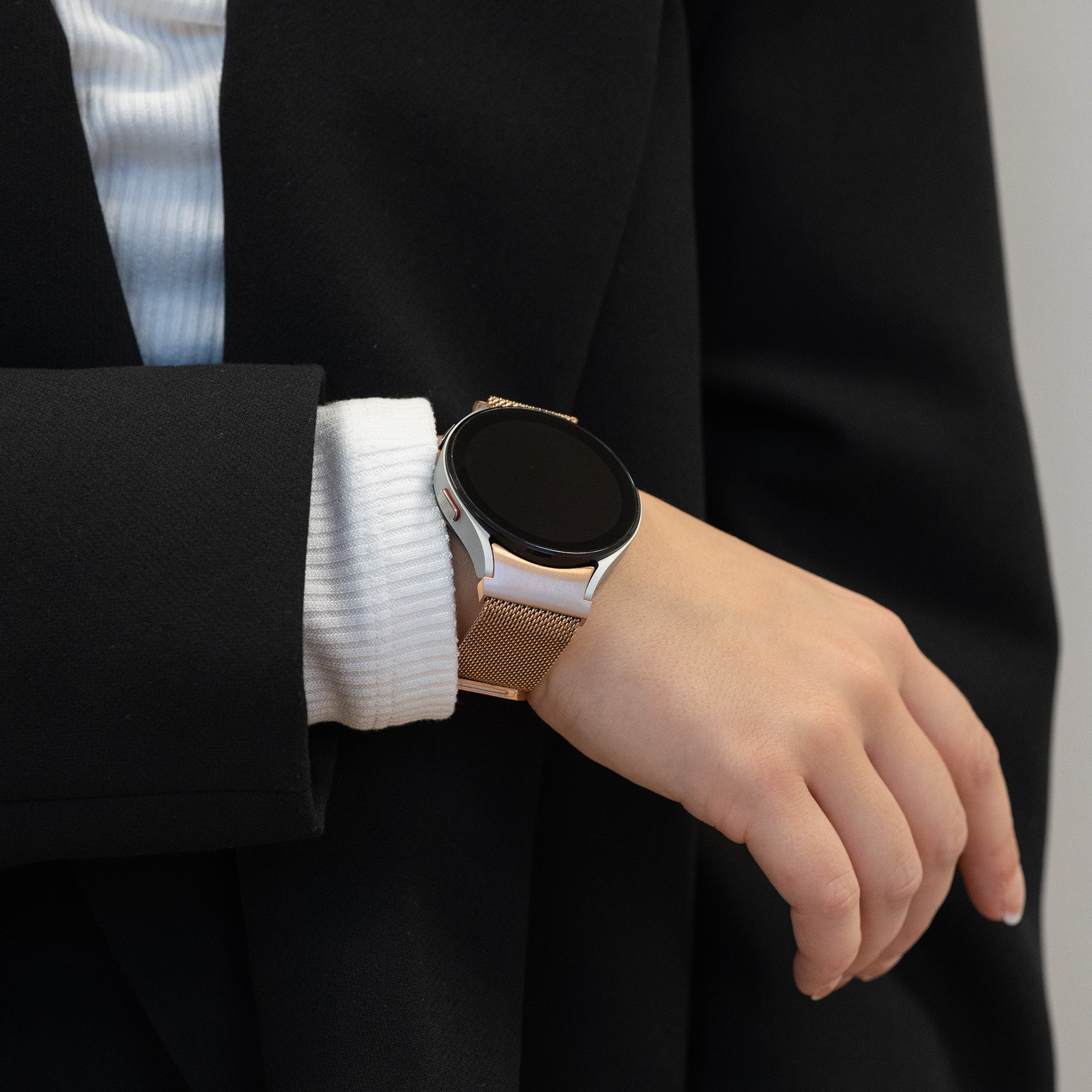 Bandz Correa loop milanesa Samsung Galaxy Watch 6 - 40mm (champán)