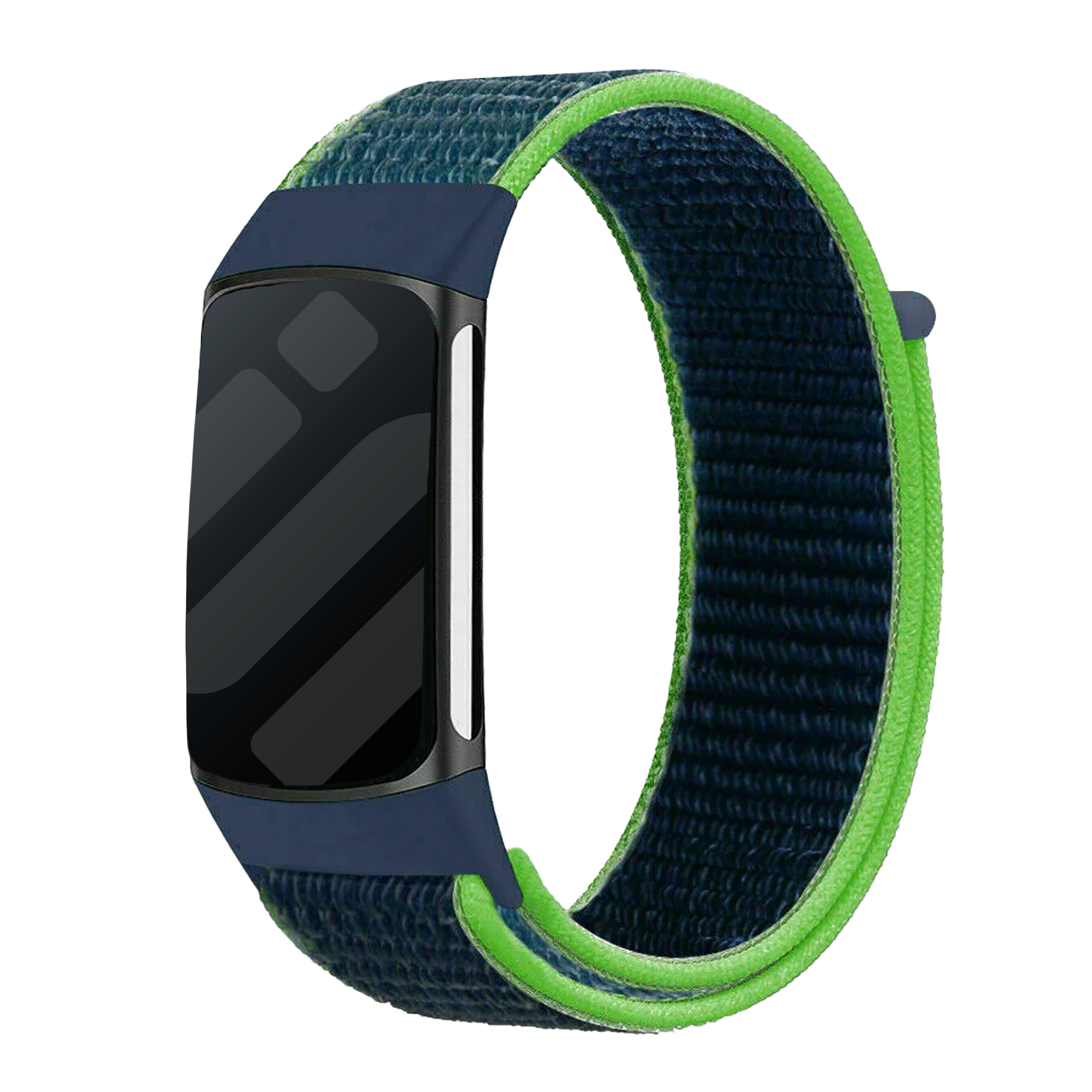 Correa nylon Fitbit Charge 6 (citron vert)