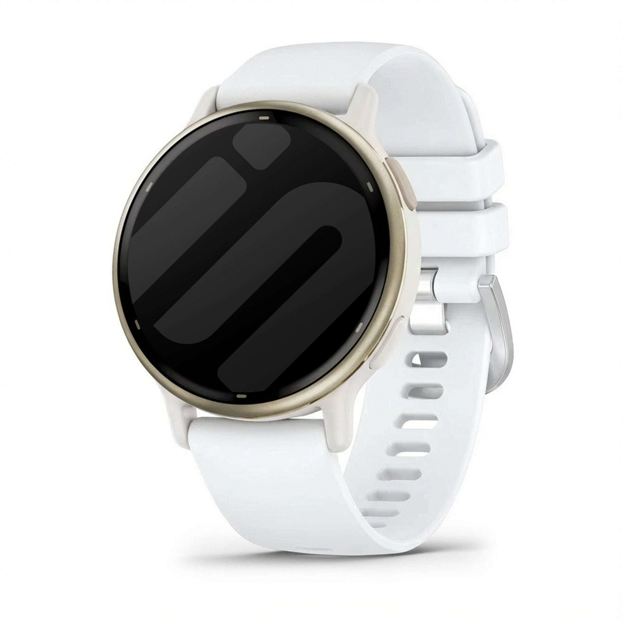 Correa silicona clásica Garmin Vivoactive 5 (blanco)