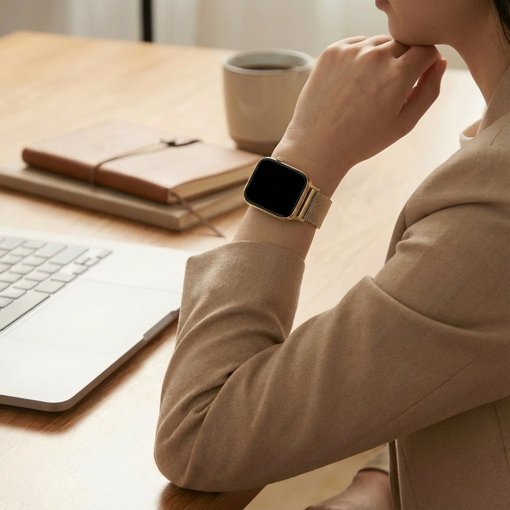 Correa milanesa Redmi Watch 6 (champán)