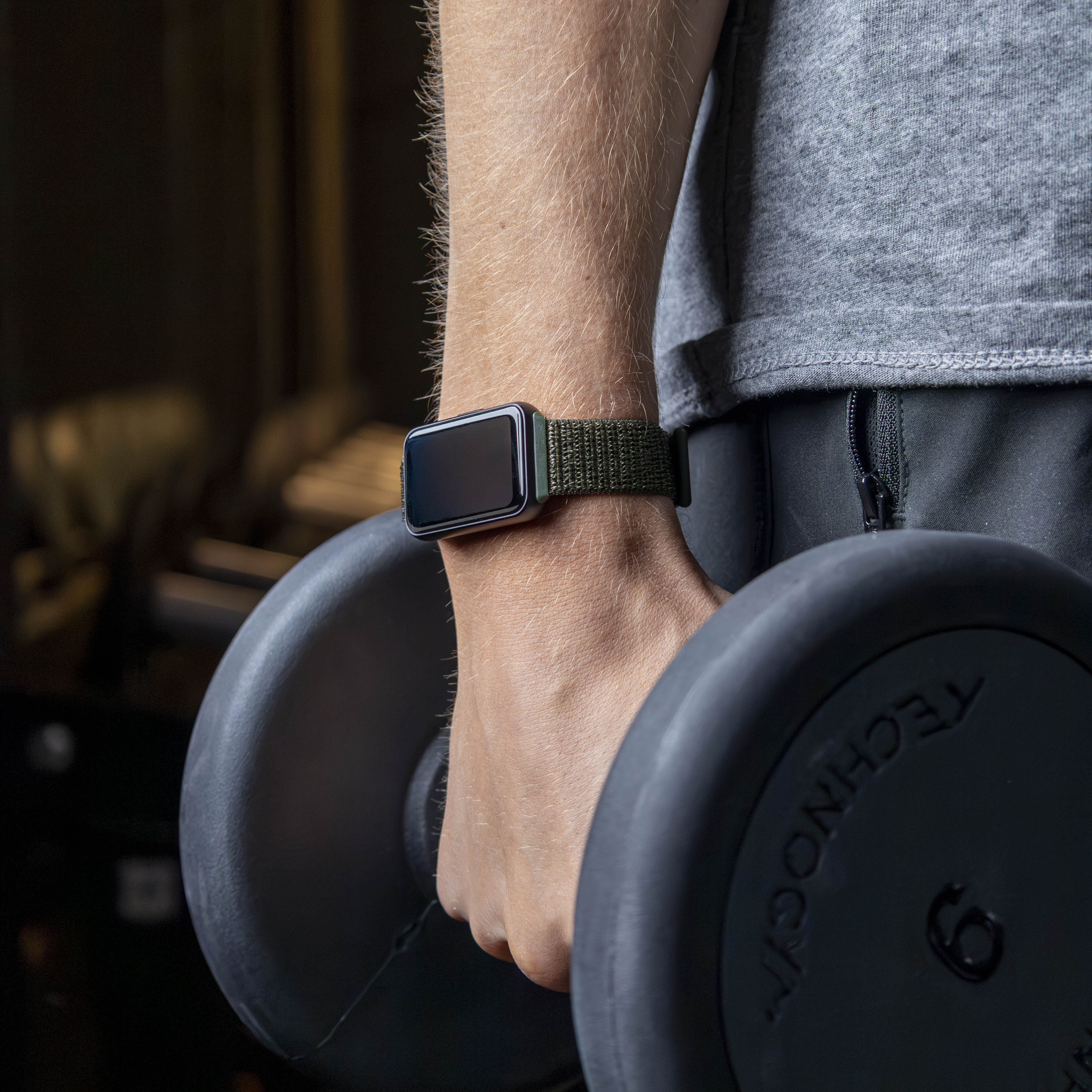 Correa nylon Samsung Galaxy Fit 3 (verde)