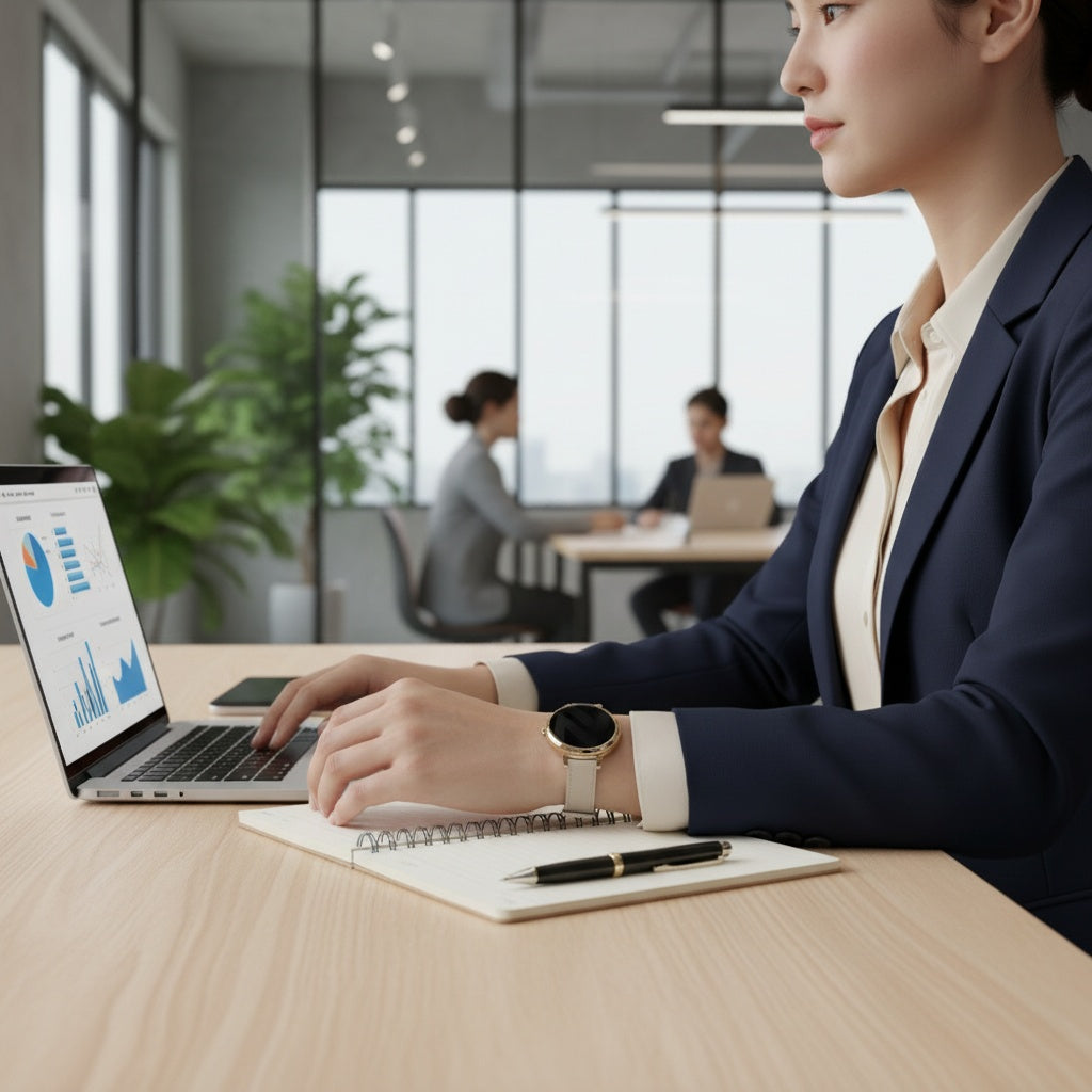 Watch Strap Leather 14mm - Quick Release (Beige)