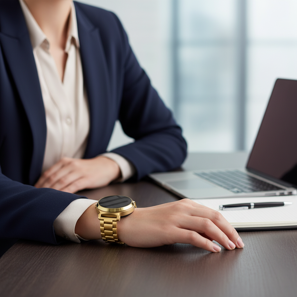 Correa acero Garmin Lily 2 (dorado)