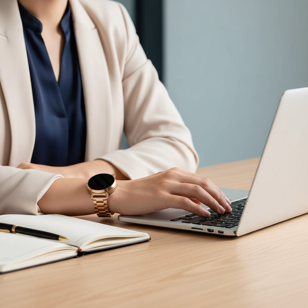 Correa acero Garmin Lily 2 (oro rosa)