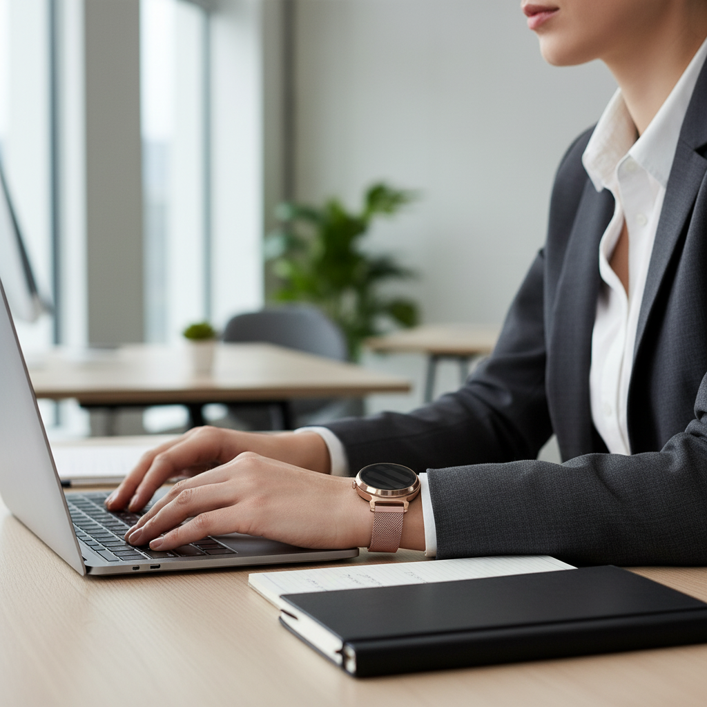 Garmin Lily 2 Milanese Strap (Pink)