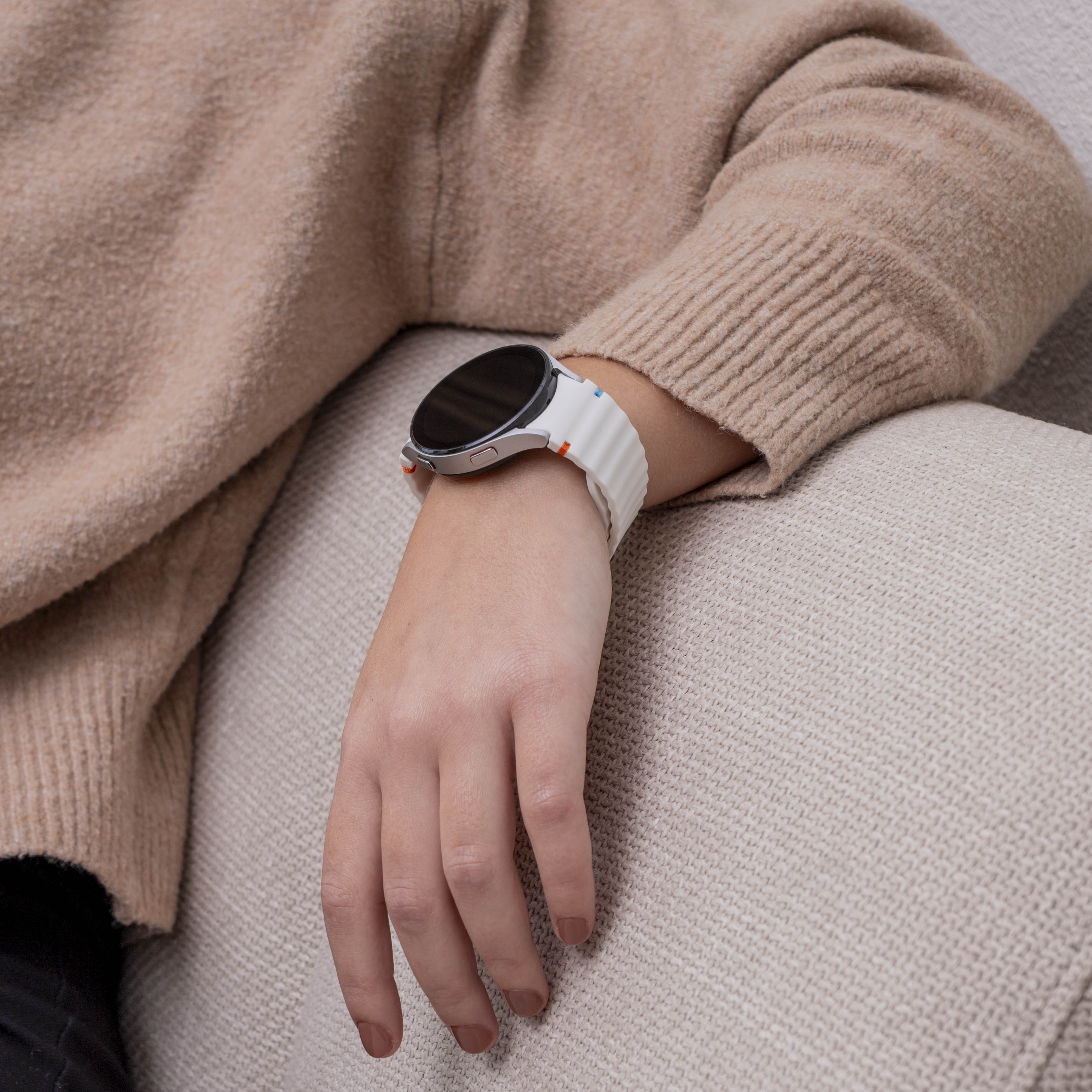 Correa Wave Samsung Galaxy Watch 7 40mm (blanco)