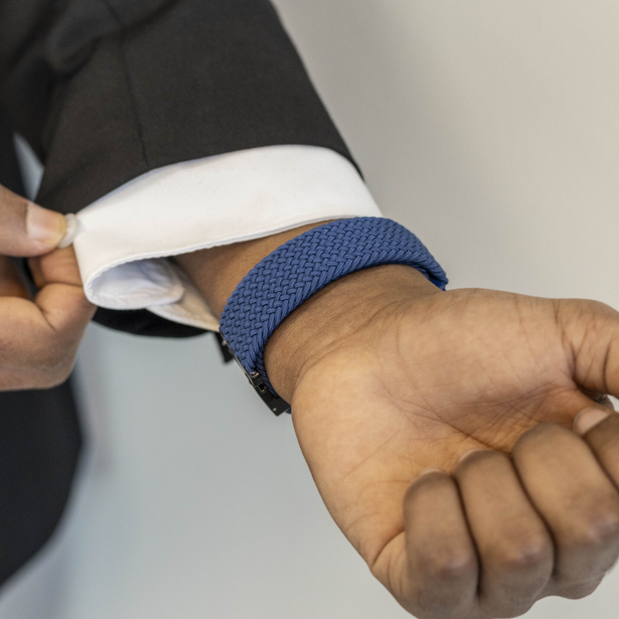 Correa trenzada con hebilla Huawei Watch GT 6 46mm (azul)