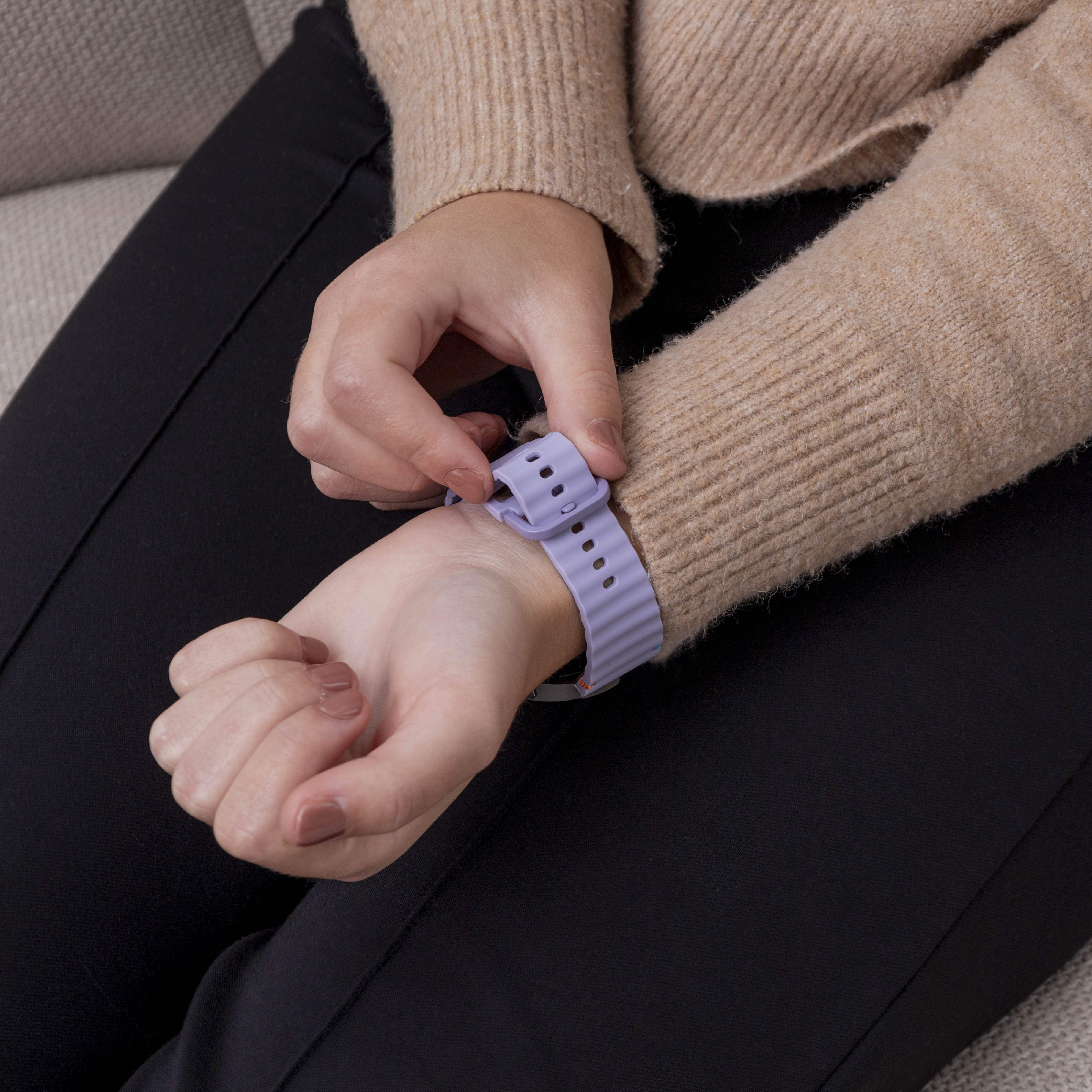 Correa Wave Samsung Galaxy Watch 7 - 40mm (morado claro)