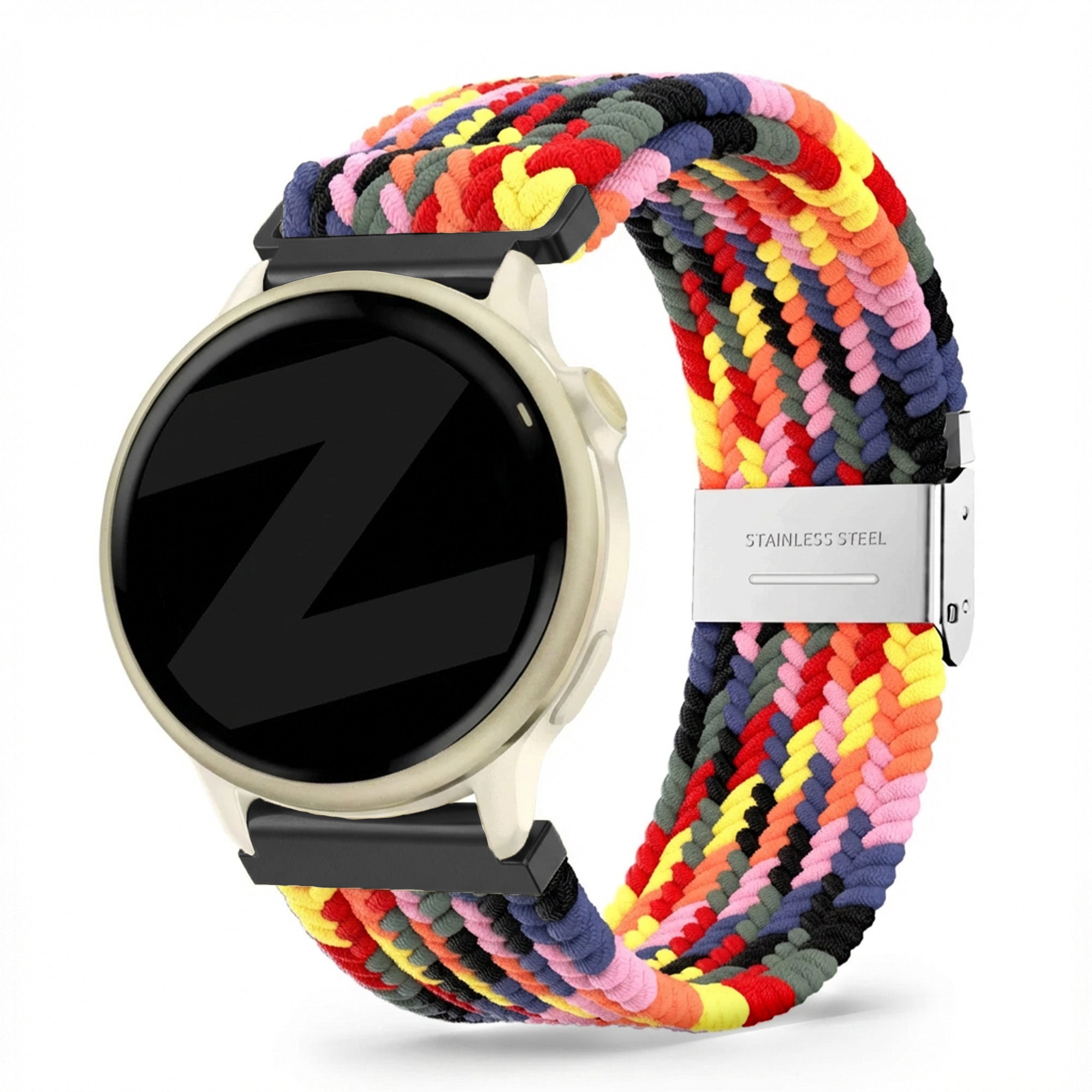 Bandz Correa nylon trenzada Garmin Vivoactive 6 (colorida)