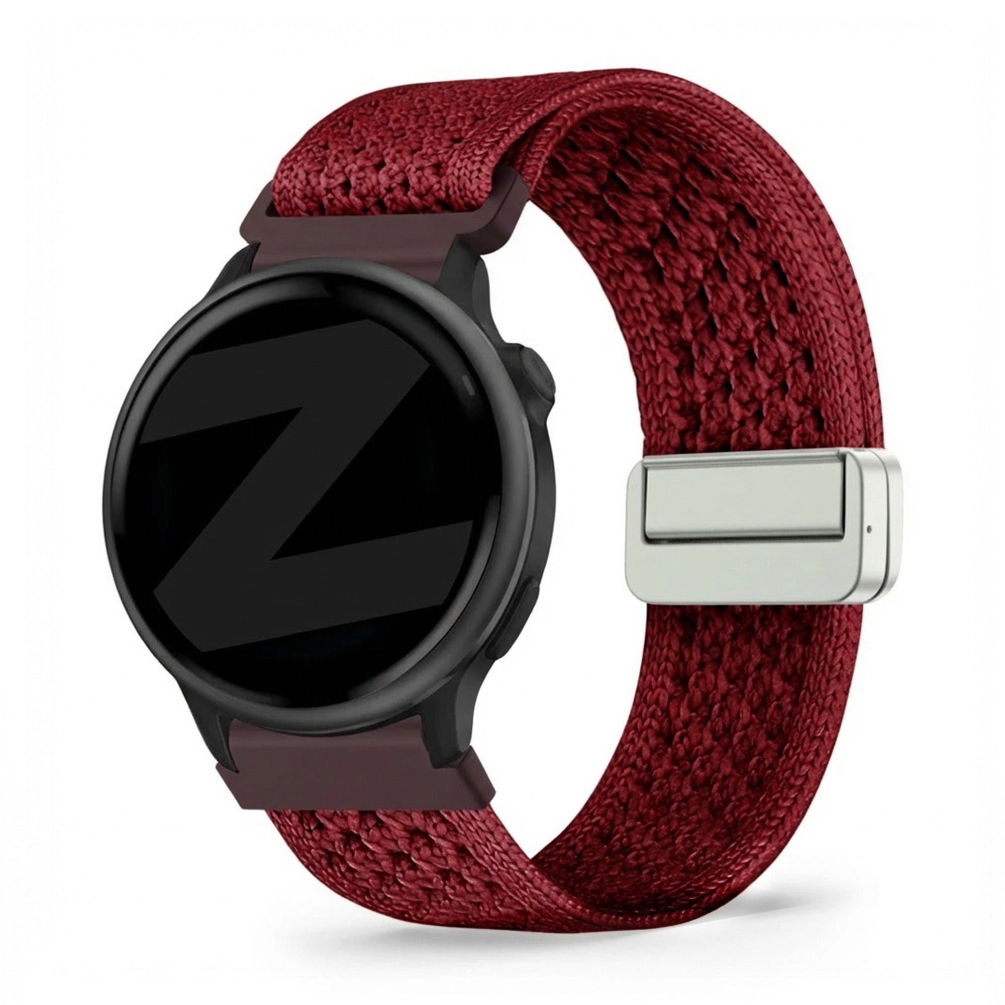 Bandz Correa nylon Vintage Garmin Vivoactive 6 (bordeos)