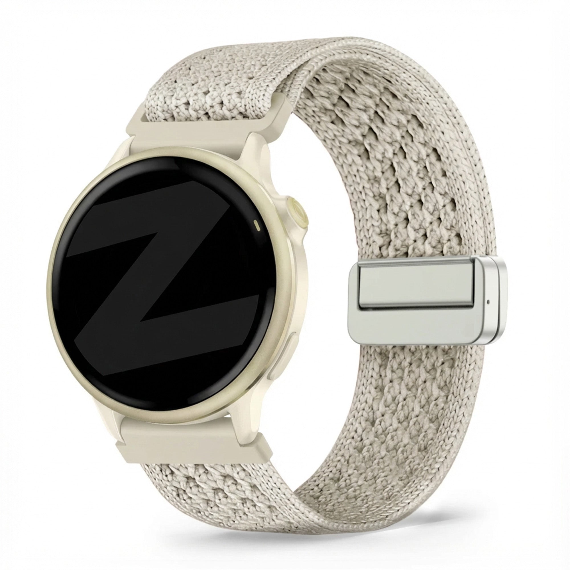 Bandz Correa nylon Vintage Garmin Vivoactive 6 (blanco estrella)
