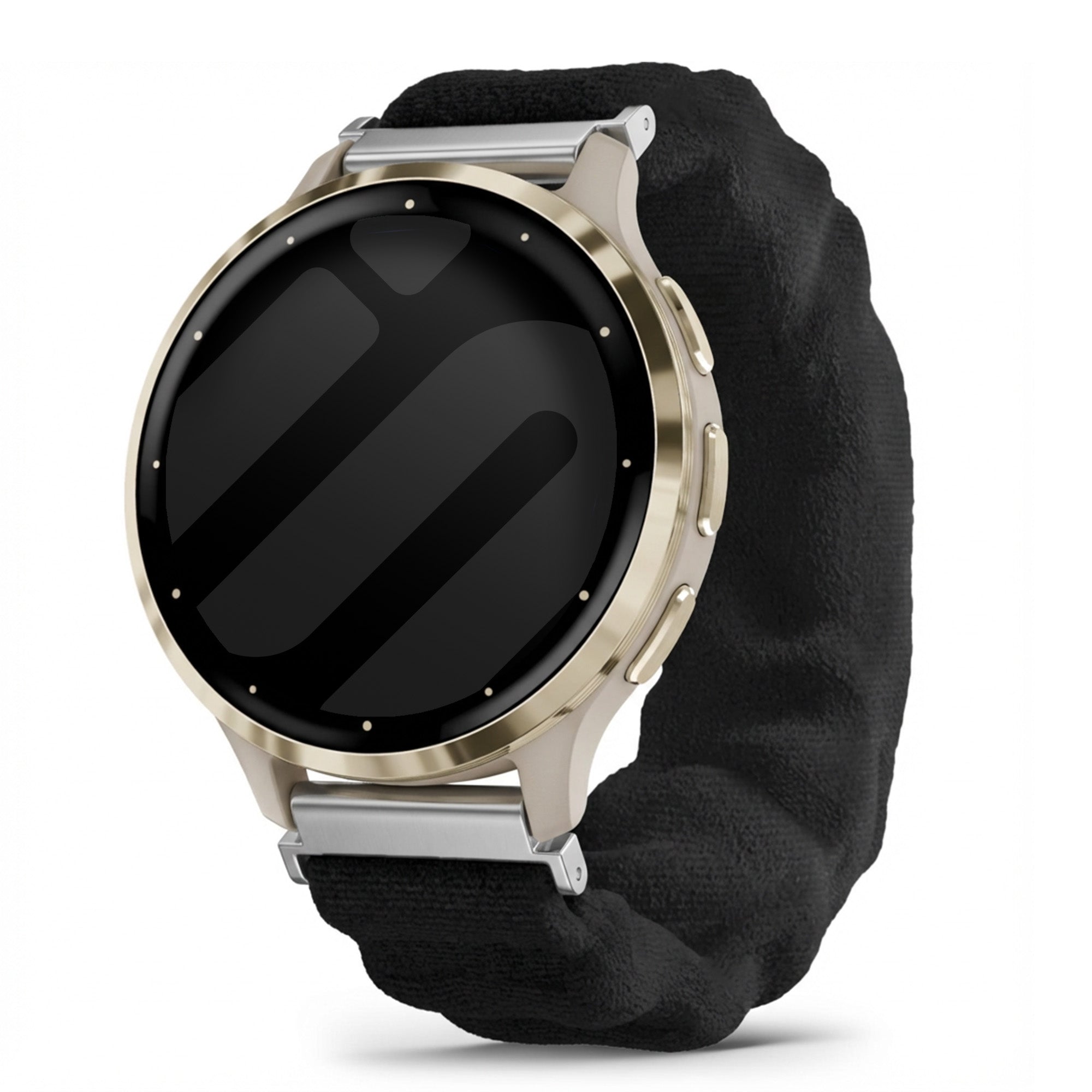 Garmin Venu 3s Scrunchie Strap (Black)