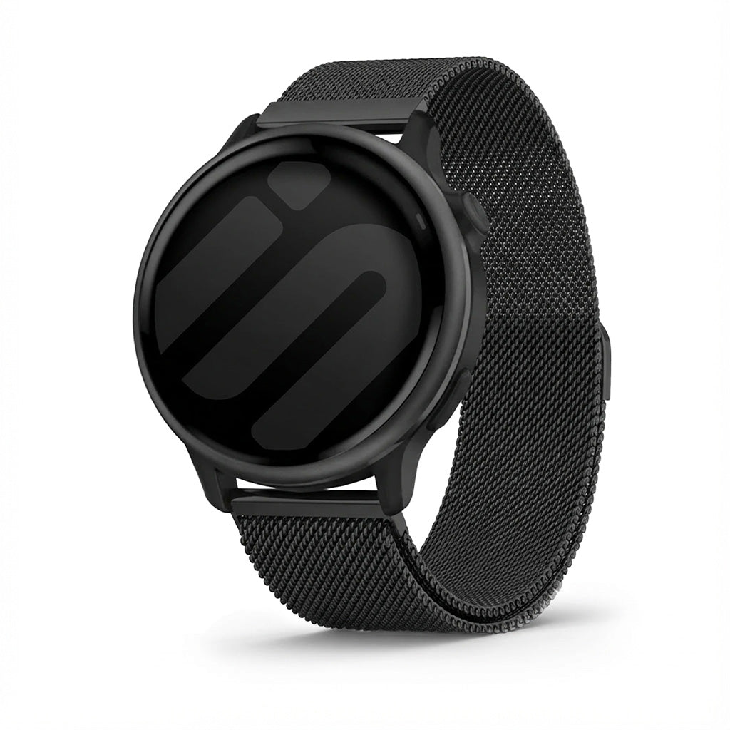 Correa milanesa Garmin Vivoactive 6 (negro)