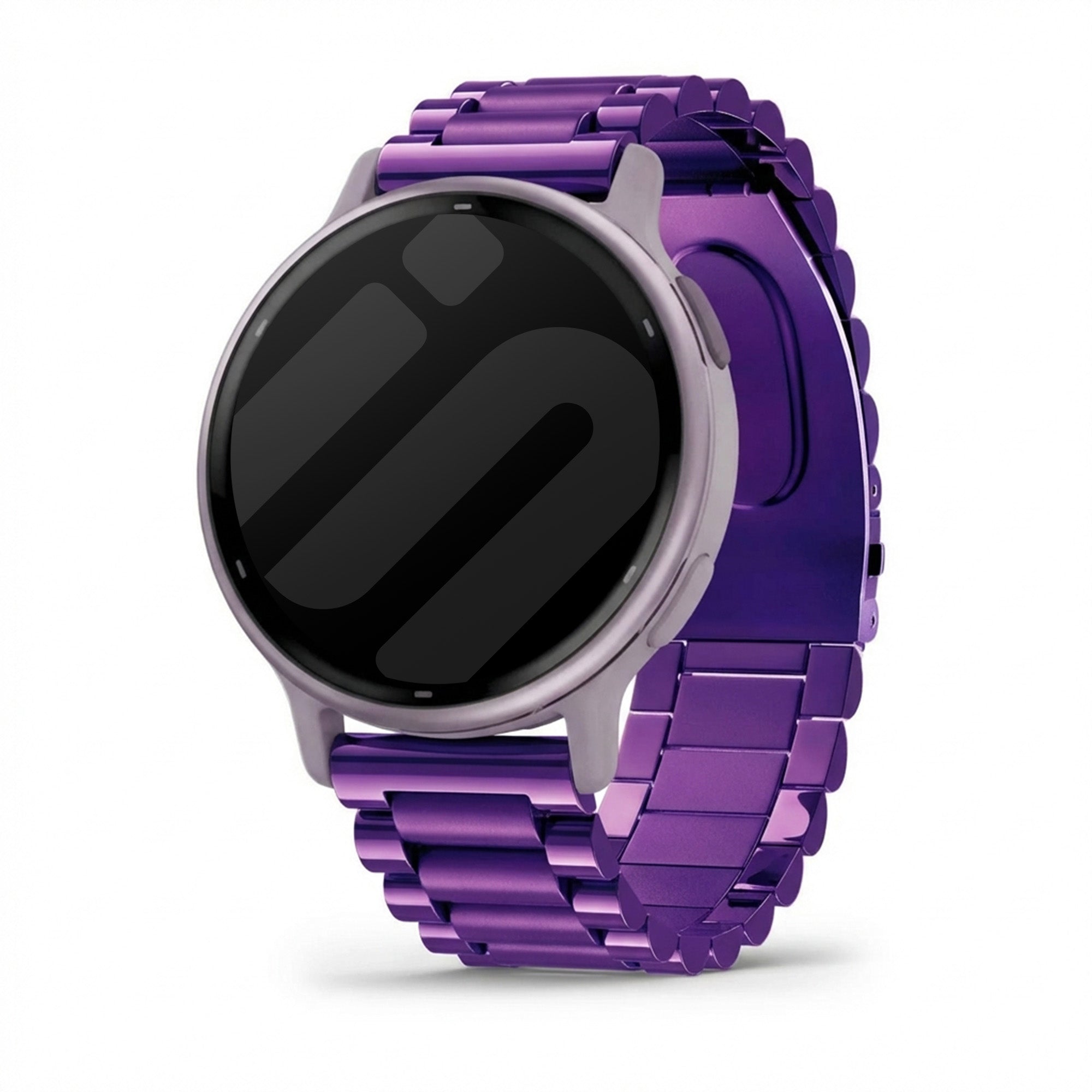 Correa acero Garmin Vivoactive 5 (violeta)