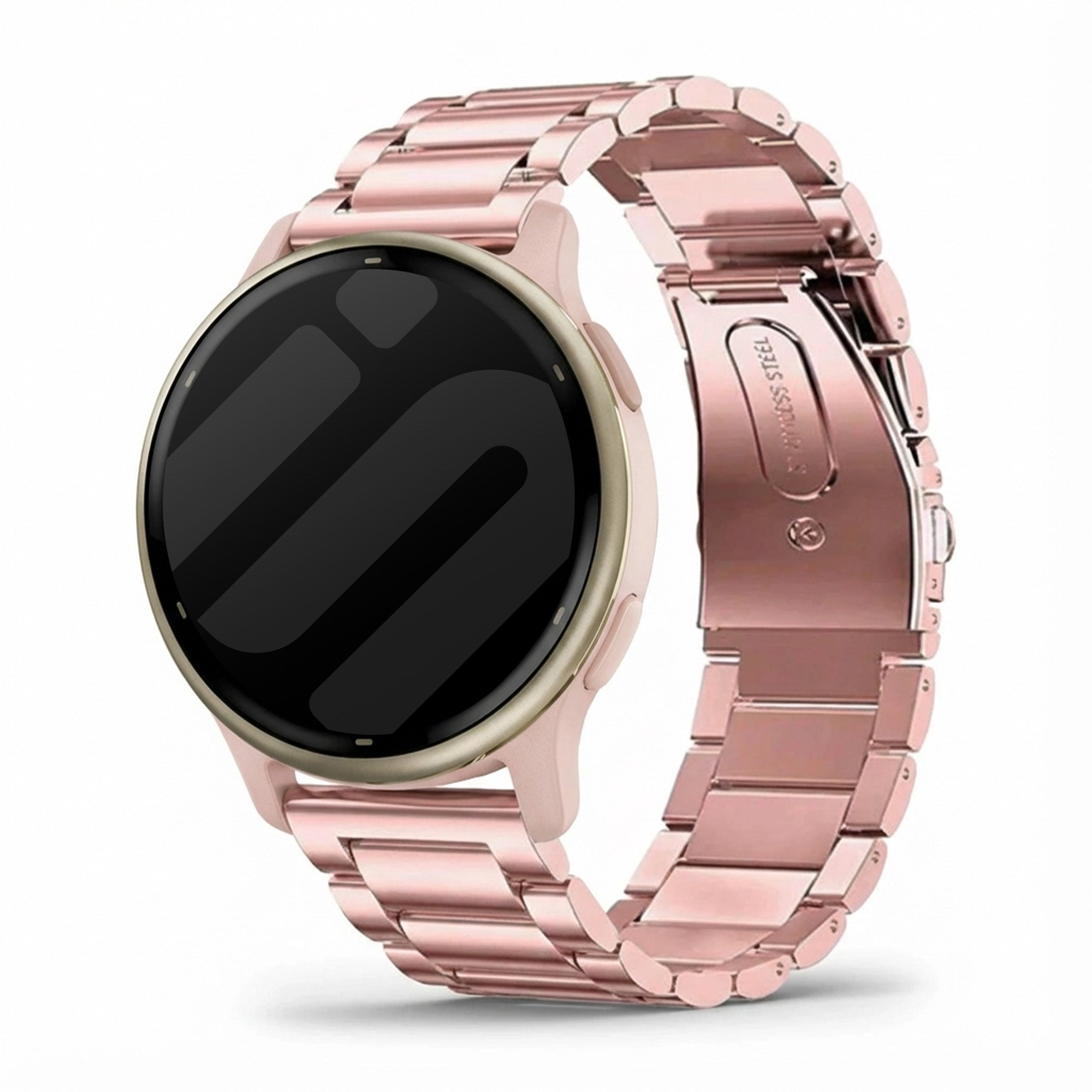 Correa acero Garmin Vivoactive 5 (rosa)