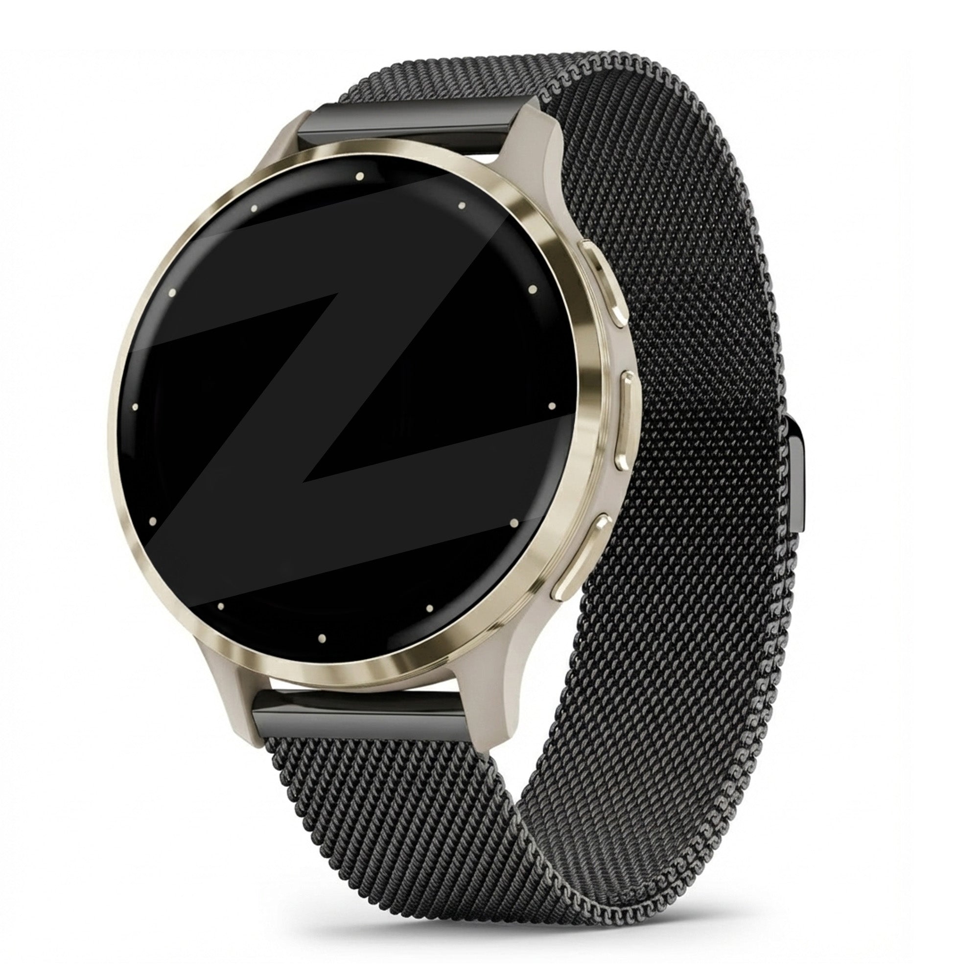 Bandz Correa milanesa Loop Garmin Venu 3s (negro)