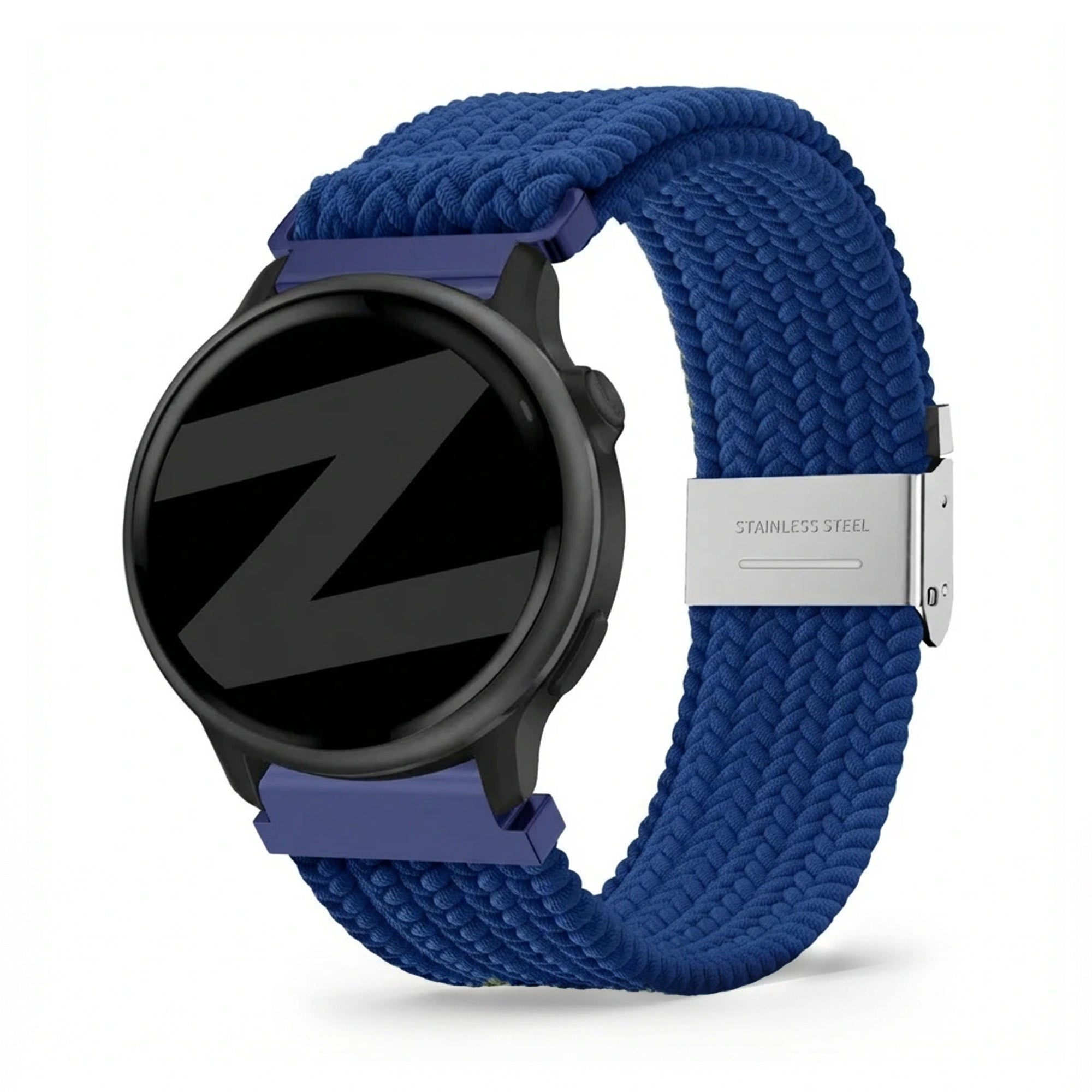 Bandz Correa nylon trenzada Garmin Vivoactive 6 (azul)