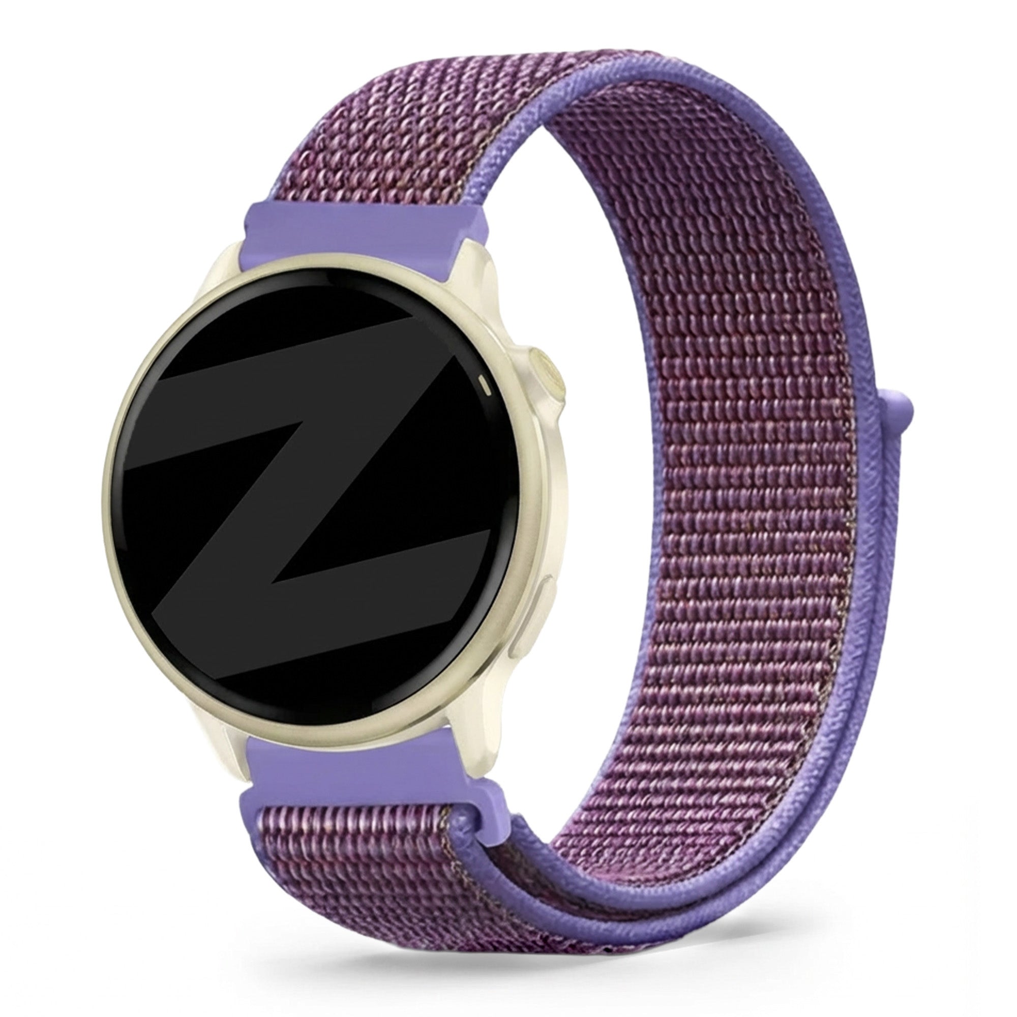 Bandz Garmin Vivoactive 6 Nylon Loop Strap (Lilac)