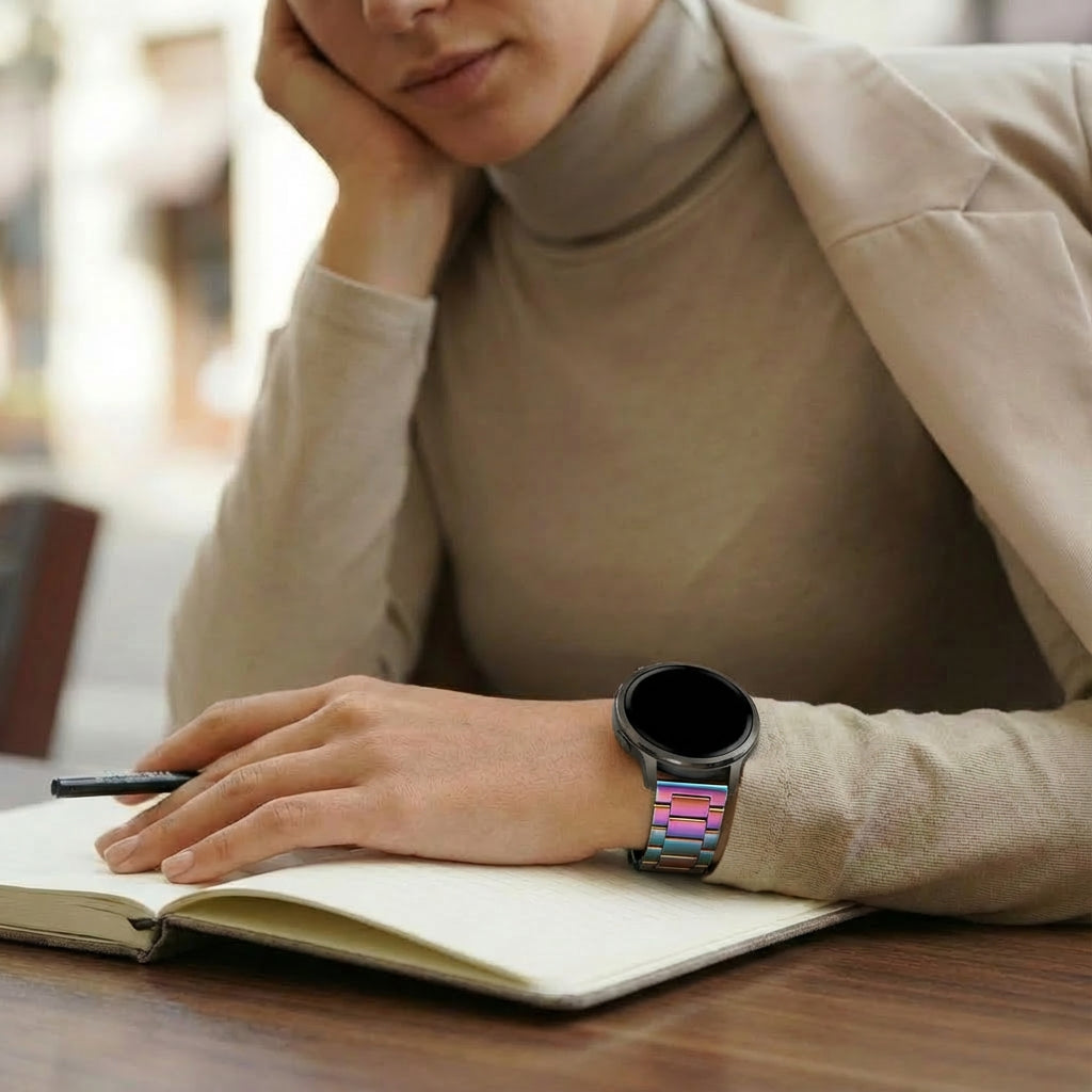 Bandz Correa acero 'Classic' Garmin Venu 4 - 41mm (perlado)