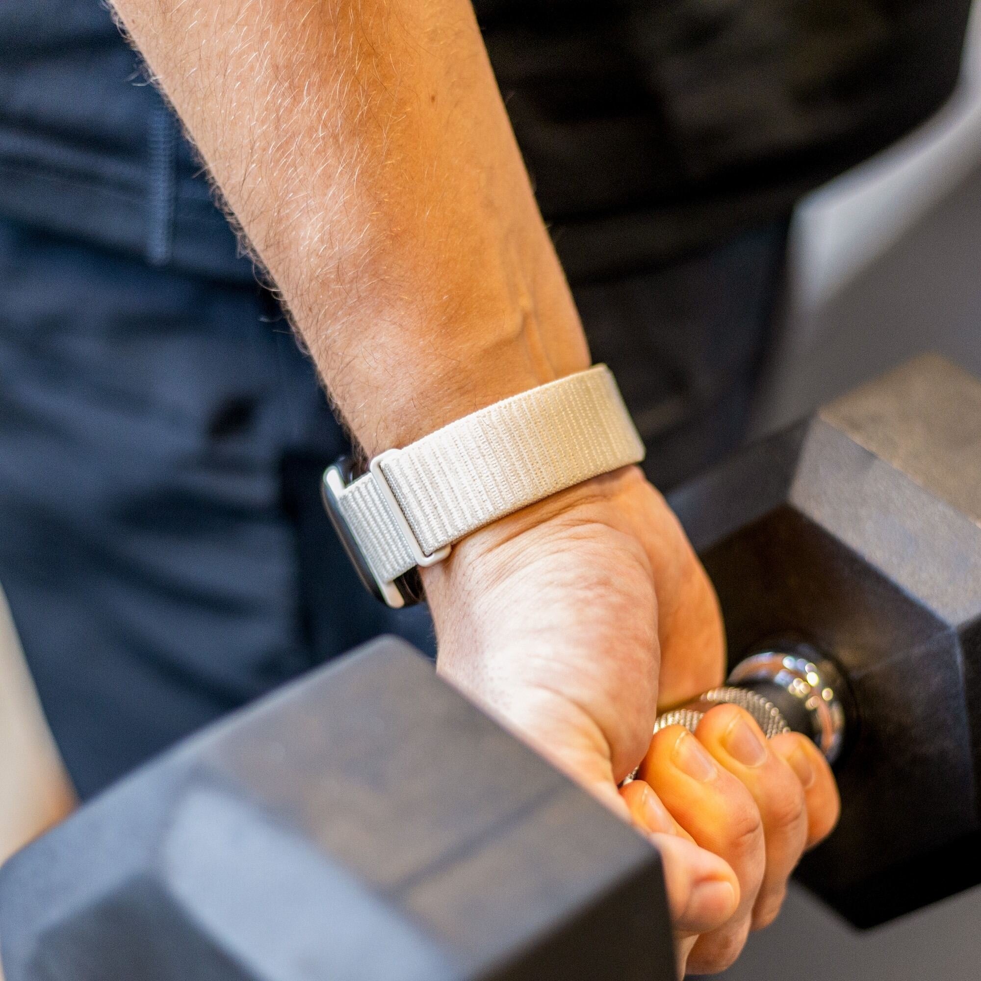 Apple Watch Nylon Loop Strap (Starlight)